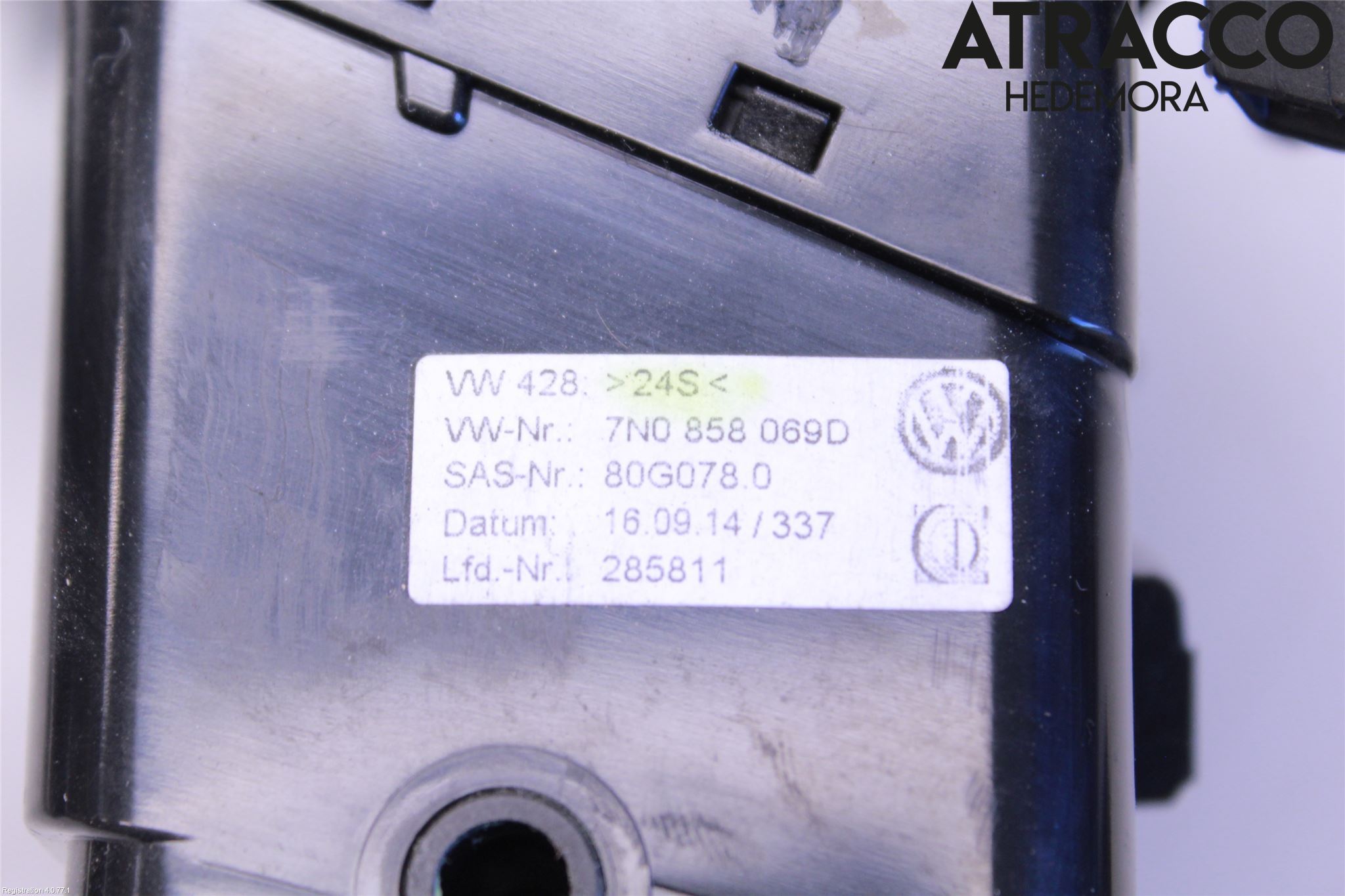 Volkswagen VW SHARAN 11- Defrosterkanal-Munstycke