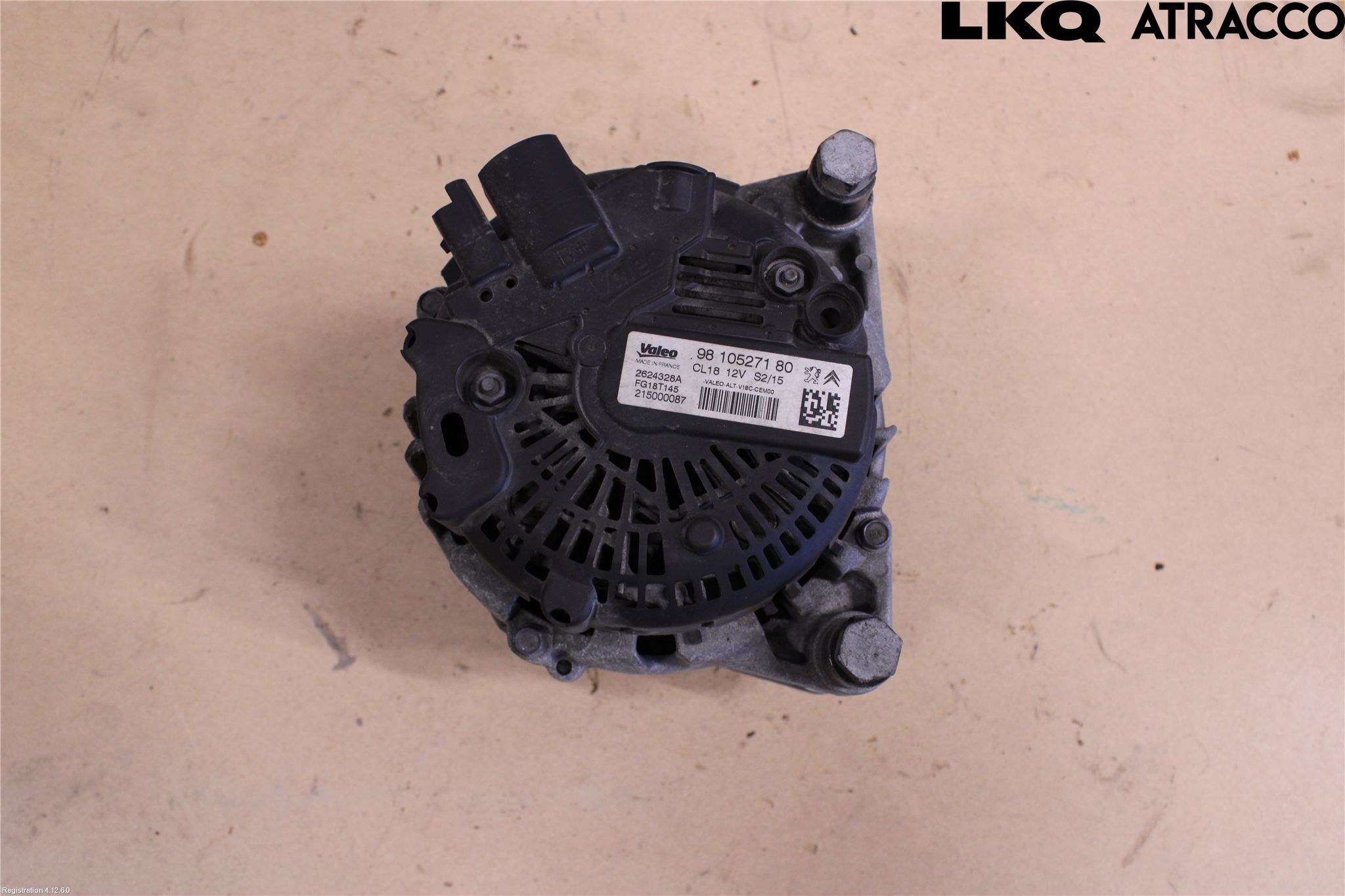 Peugeot 308 14-21 Generator