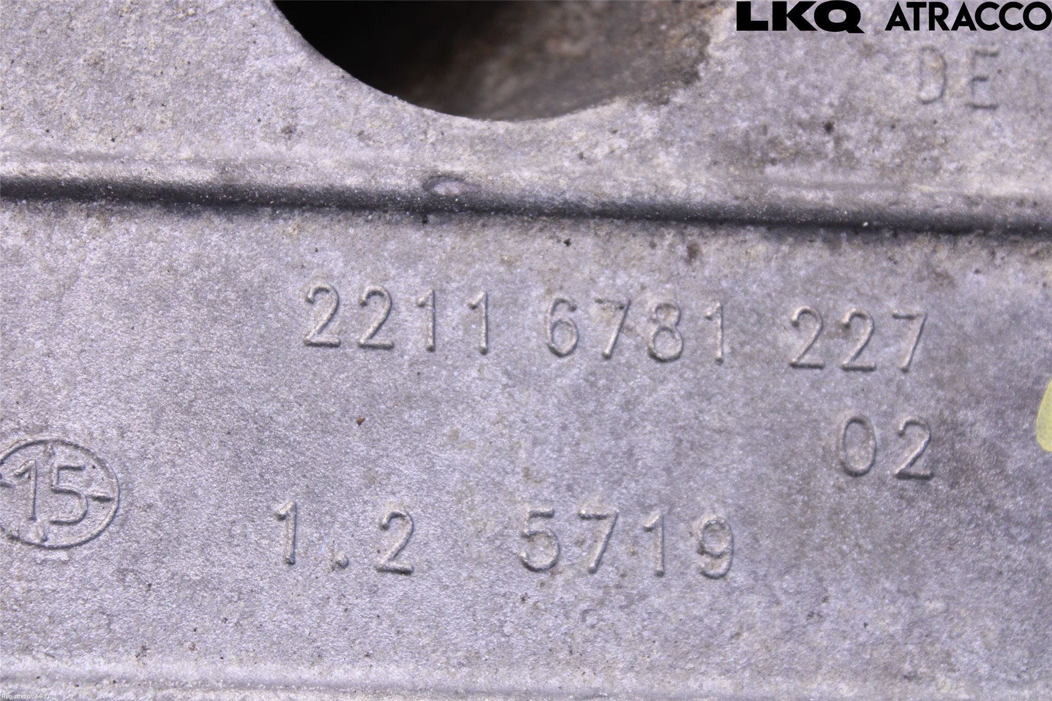 BMW 5 F10/F11/F18 09-17 Motorfäste