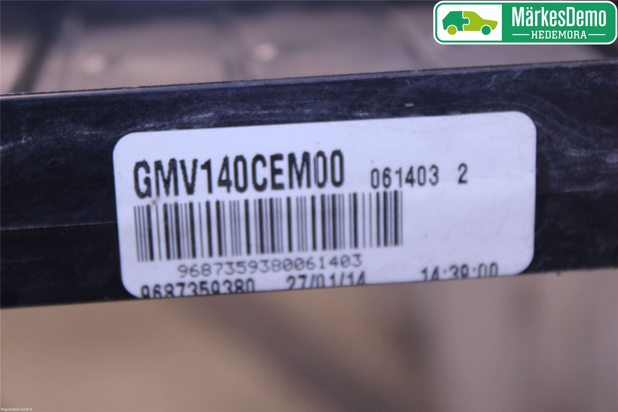 Peugeot 508 11-18 Kylfläkt El