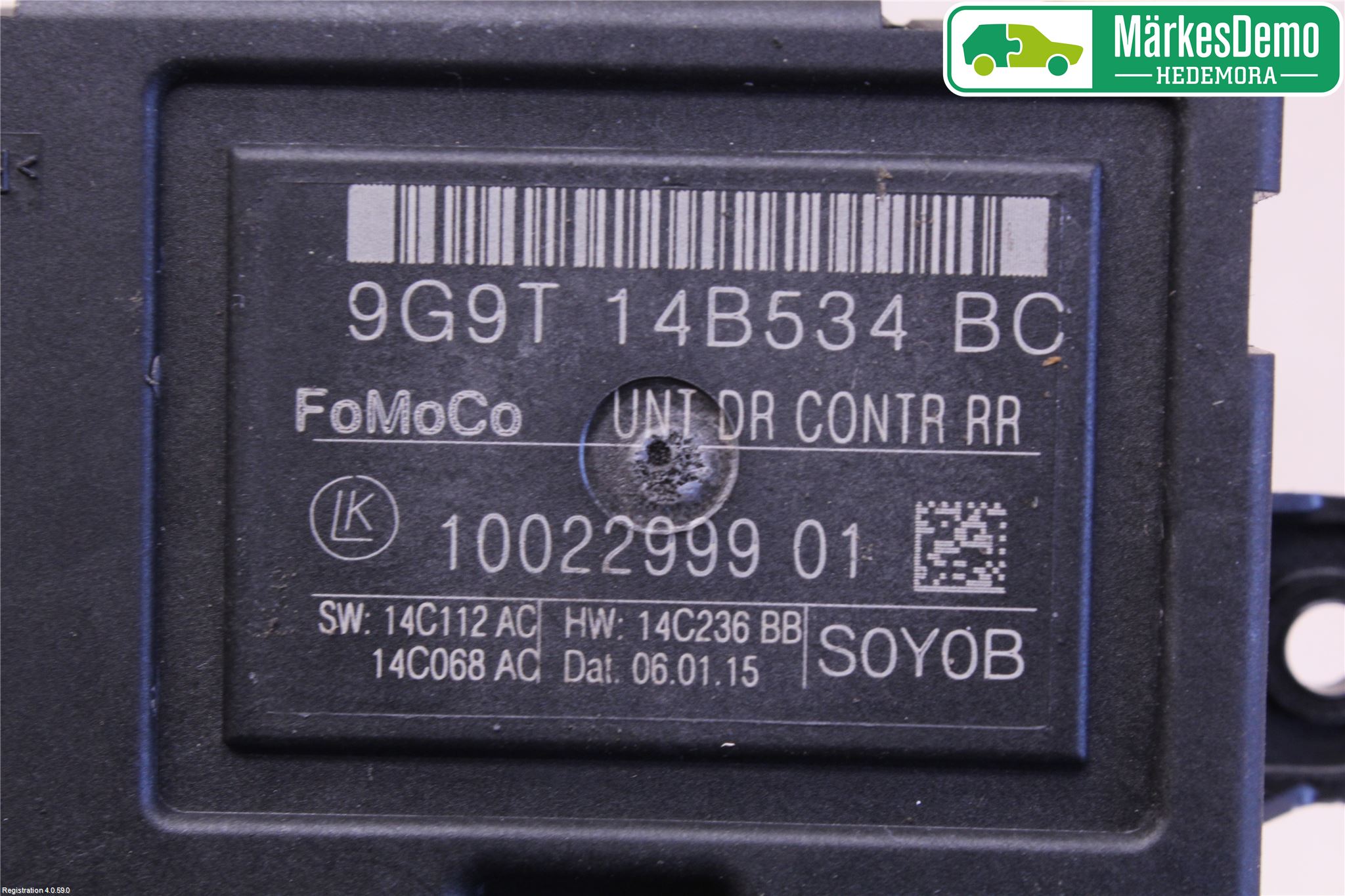 Volvo XC60 14-17 Styrenhet Dörr