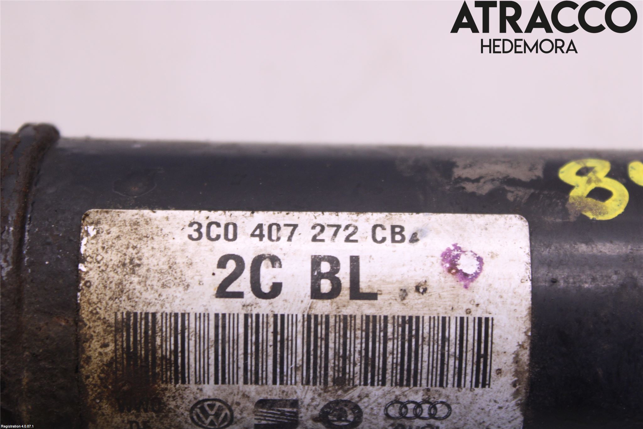 Skoda SUPERB 09-15 Drivaxel Fram Höger