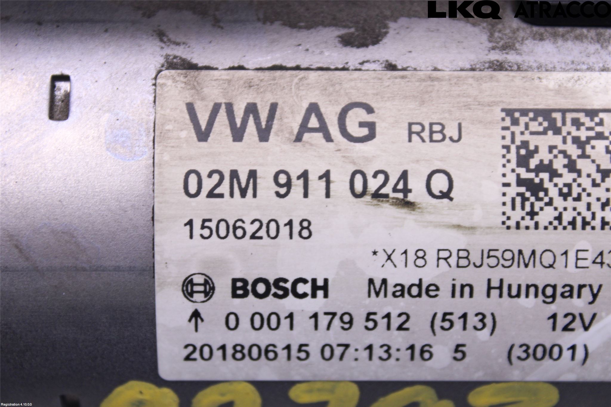 Audi A3/S3 8V 13-20 Startmotor