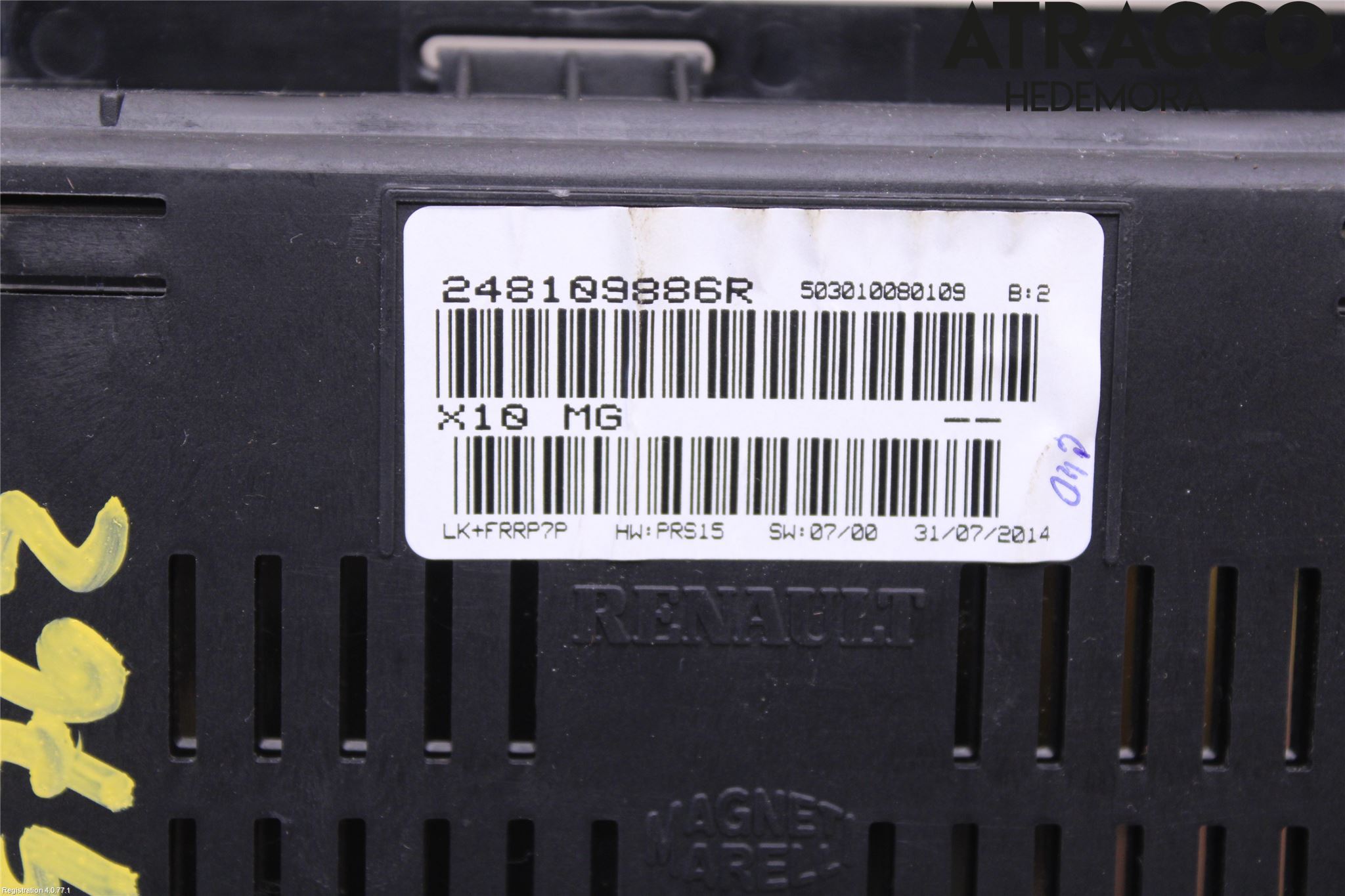 Renault ZOE/E-TECH 13- Instrument Komb