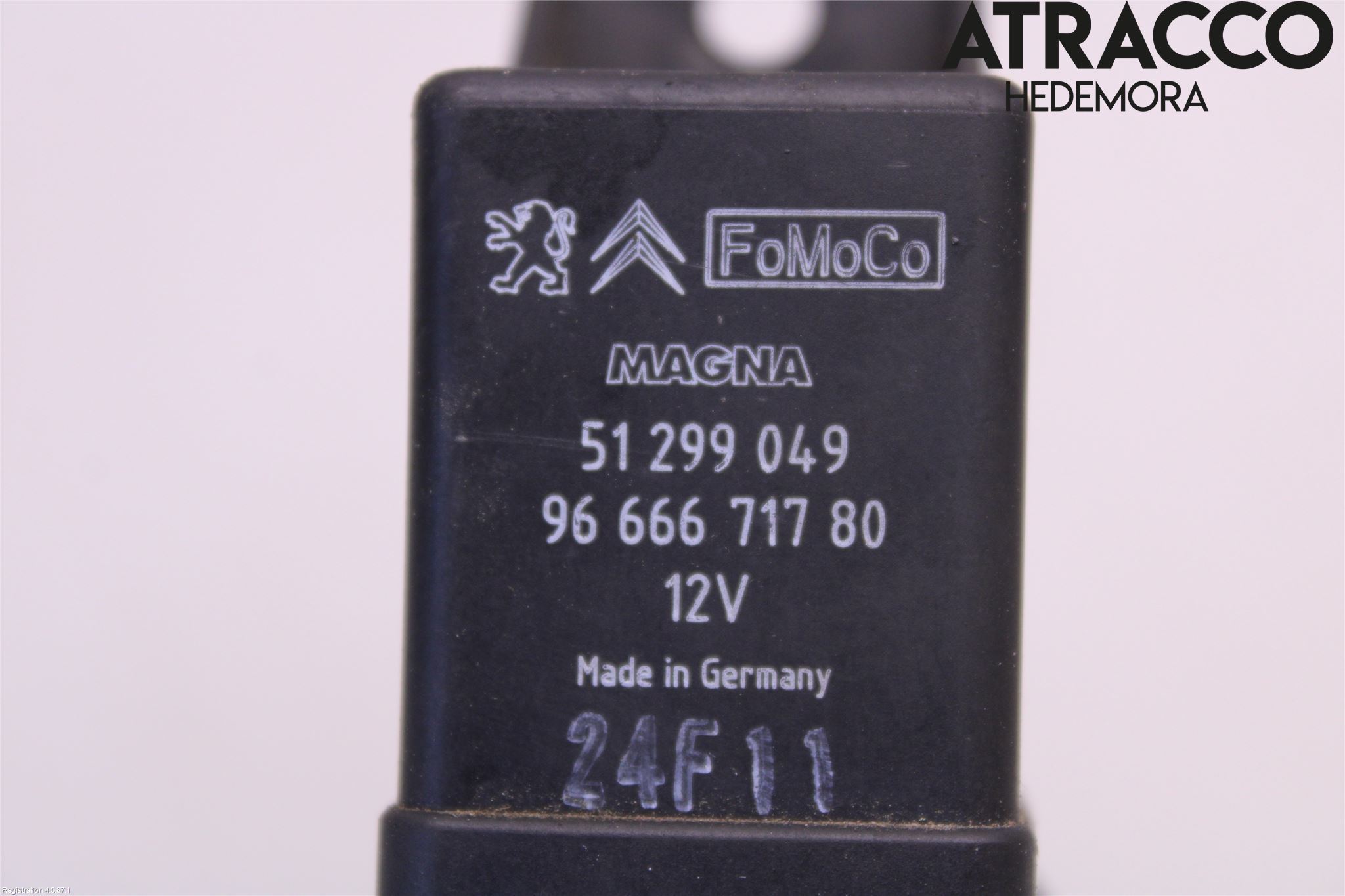 Peugeot 308 08-13 Relä Glödning Diesel