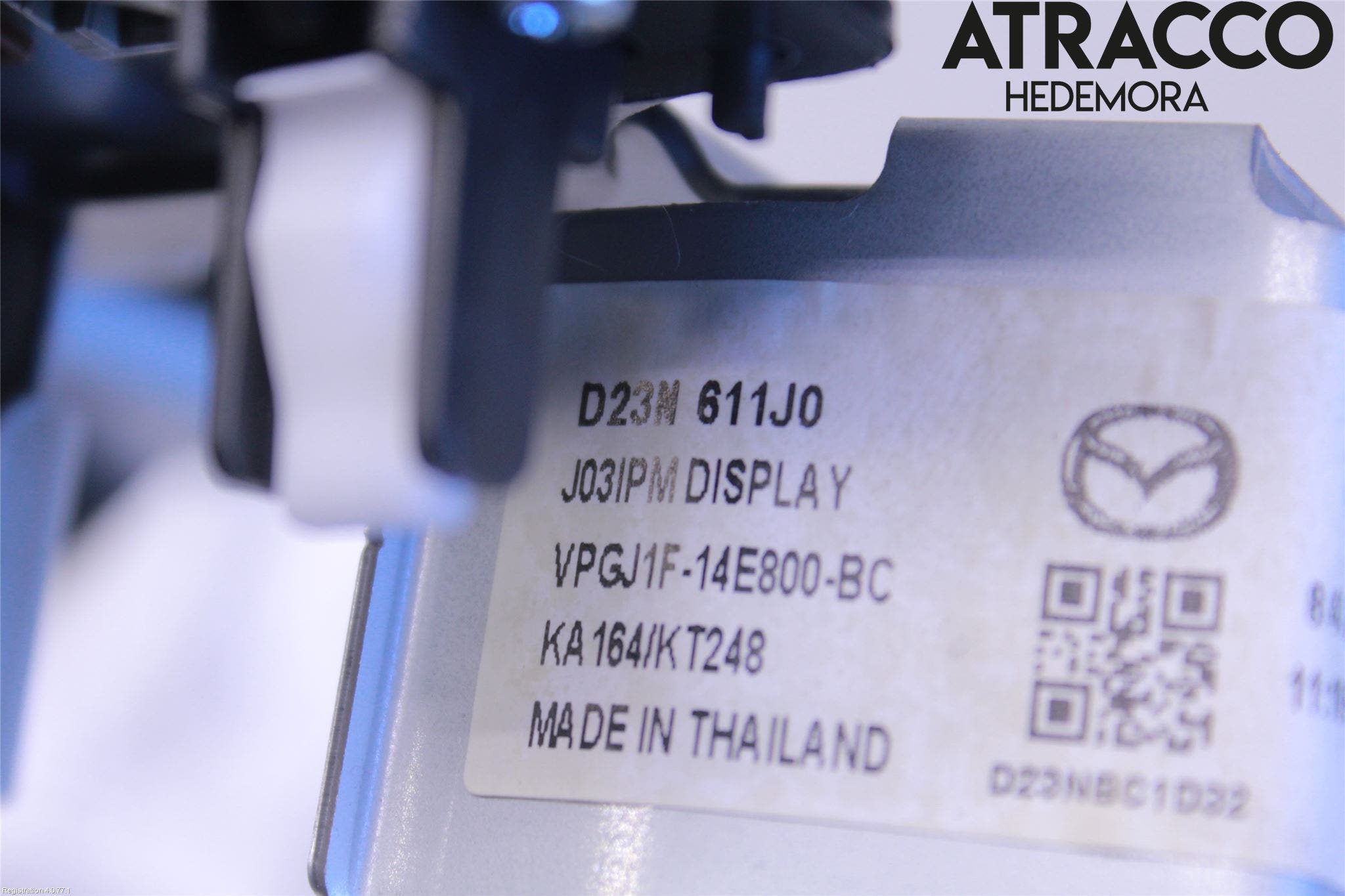 Mazda CX-3 Bildskärm