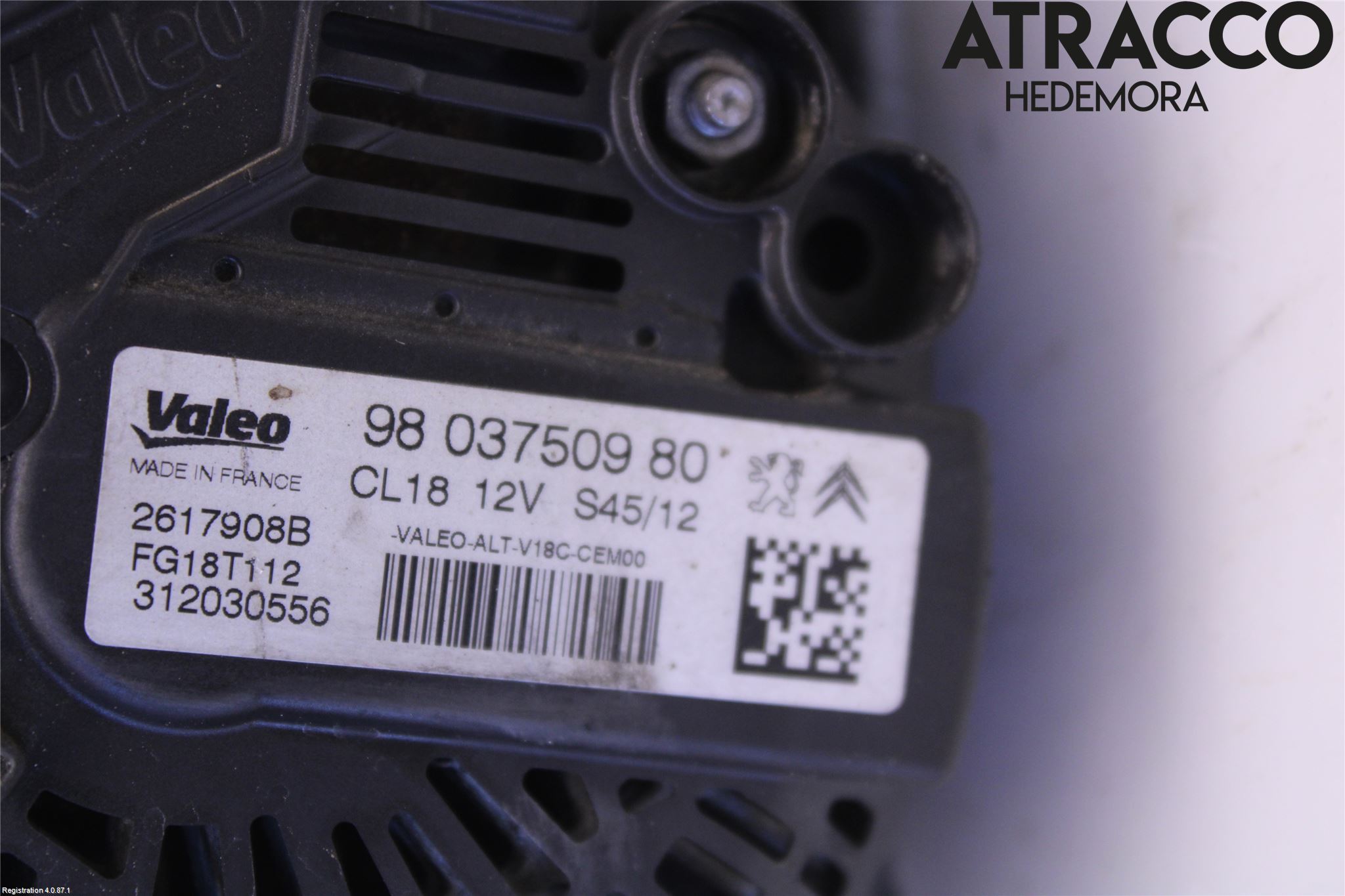 Citroen C5 08-17 Generator