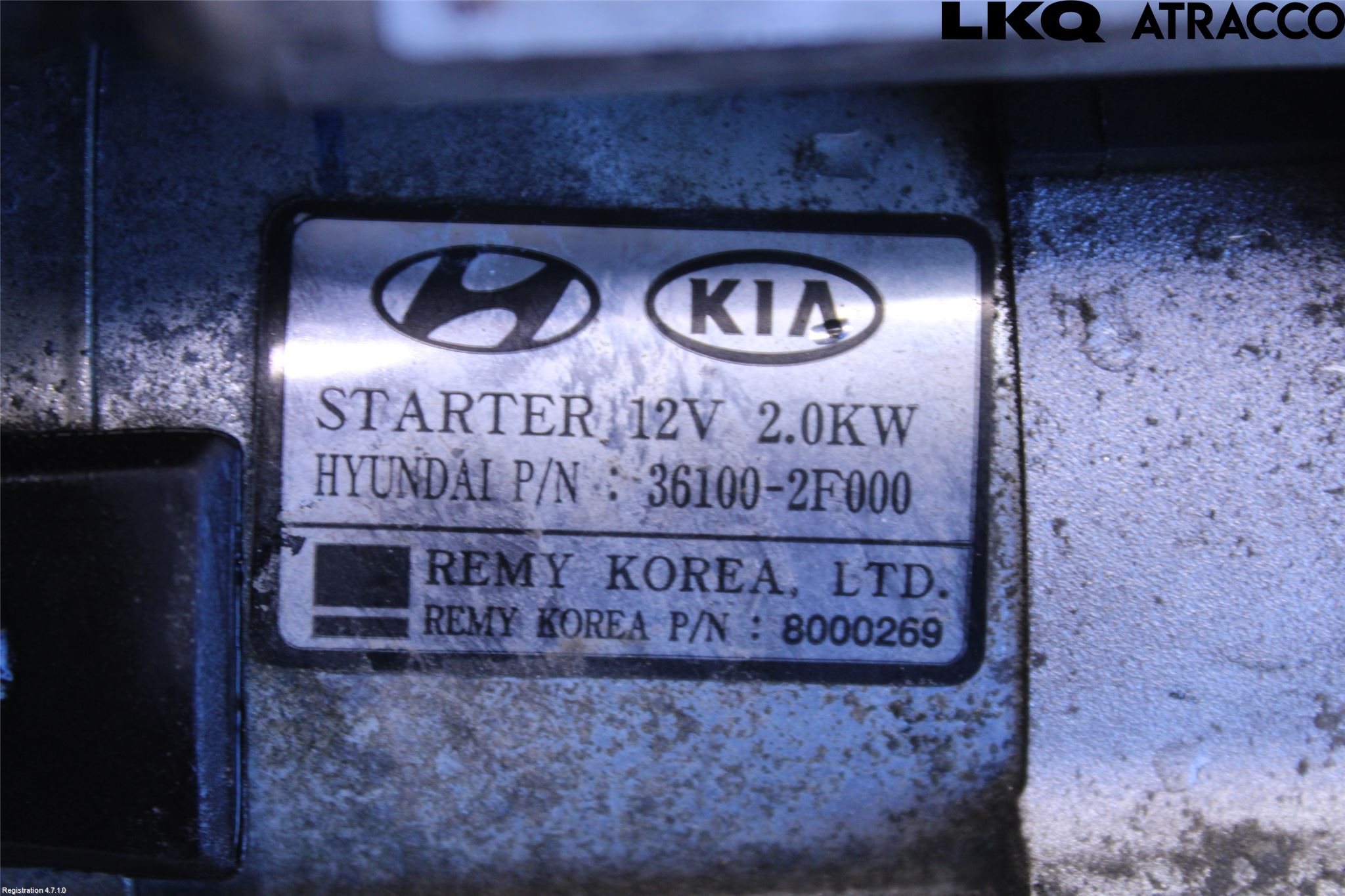 Hyundai ix35 Startmotor Diesel