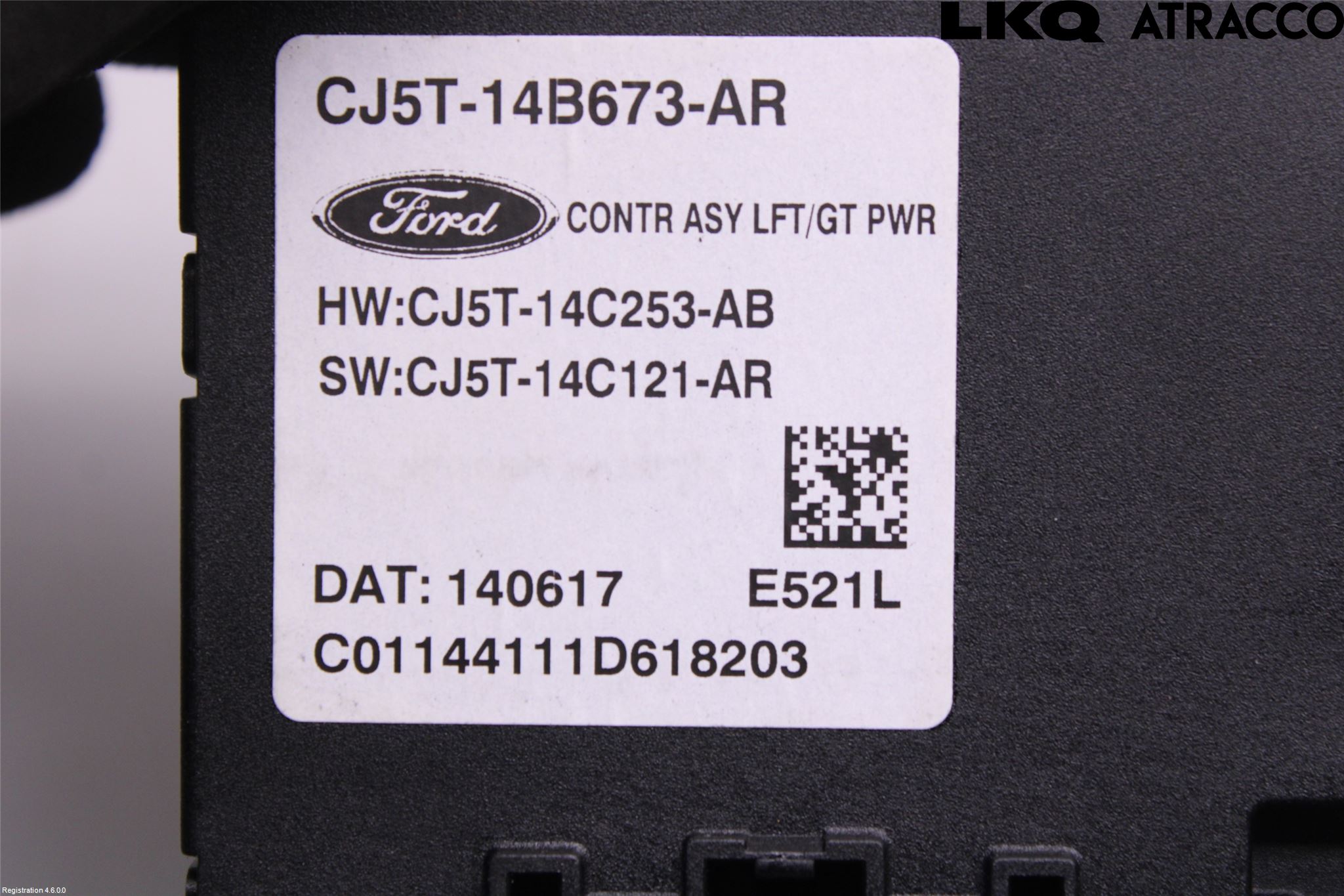 Ford KUGA 13-16 Styrenhet Baklucka