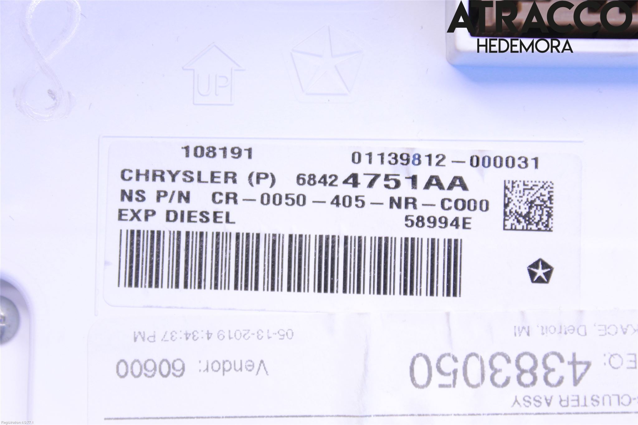 Jeep GRAND CHEROKEE 10-20 Instrument Komb