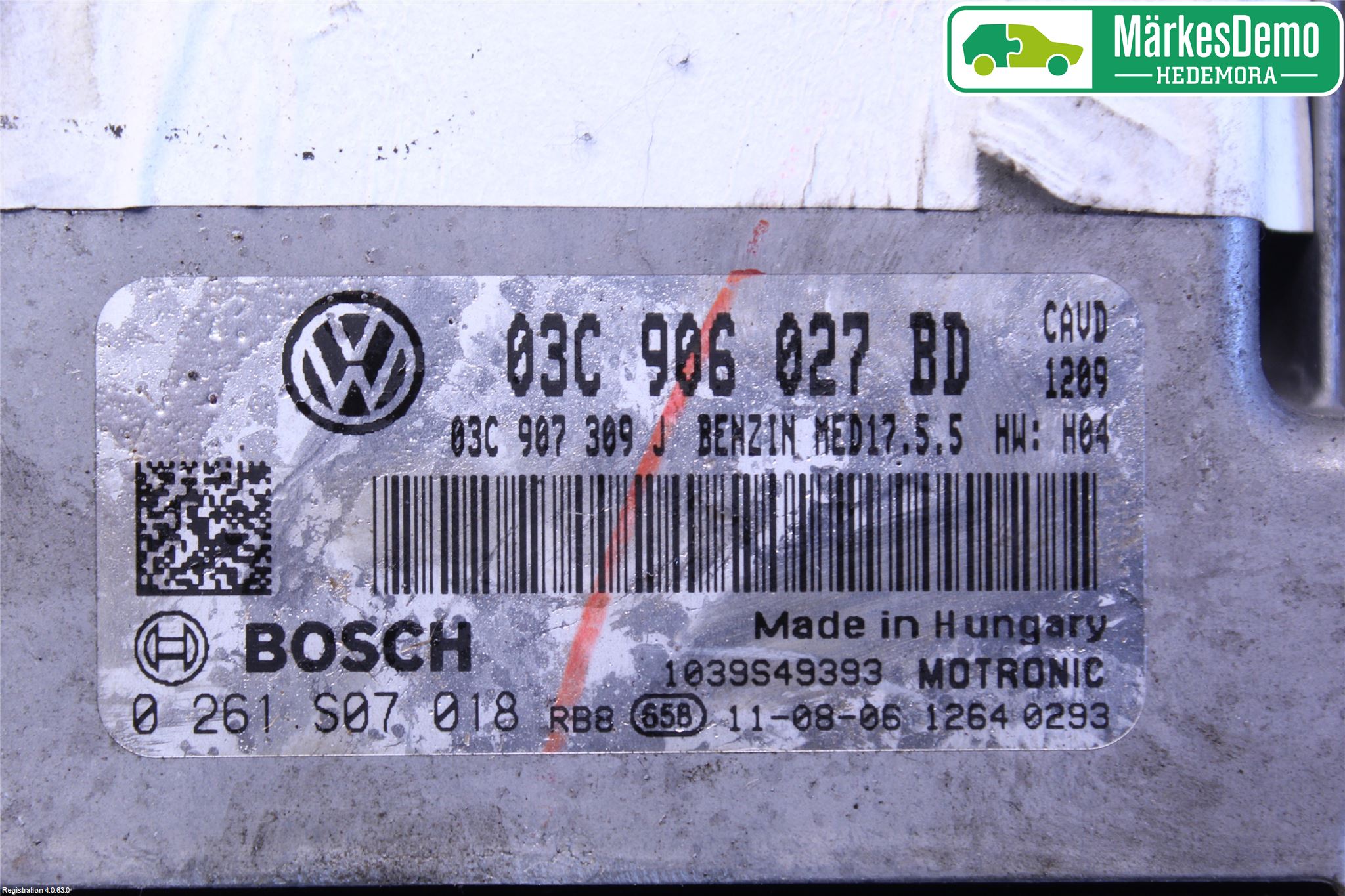 Volkswagen VW JETTA VI 11- Styrenhet Insprut Bensin