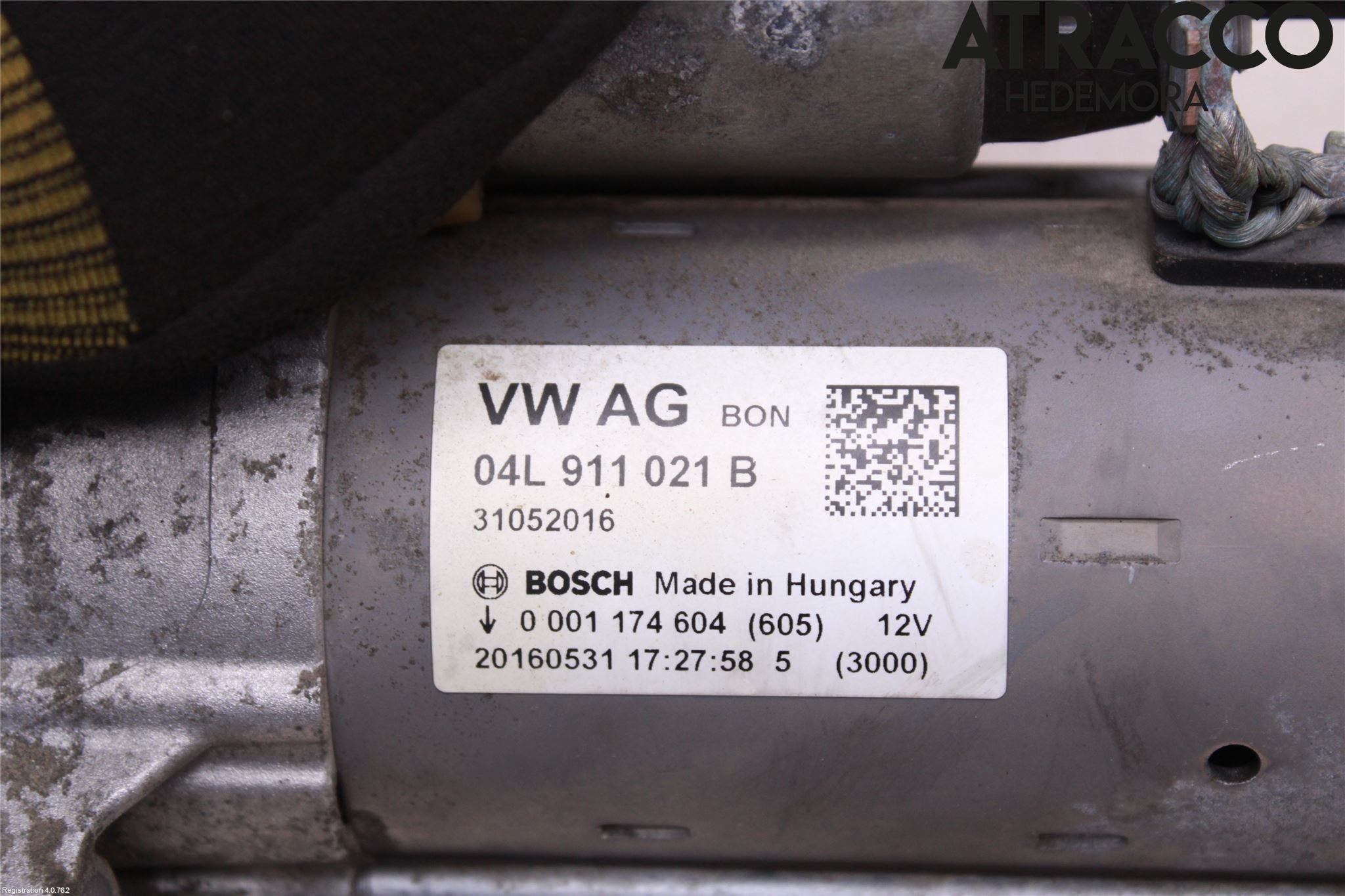 Audi A4/S4 B9 16-19 Startmotor Diesel