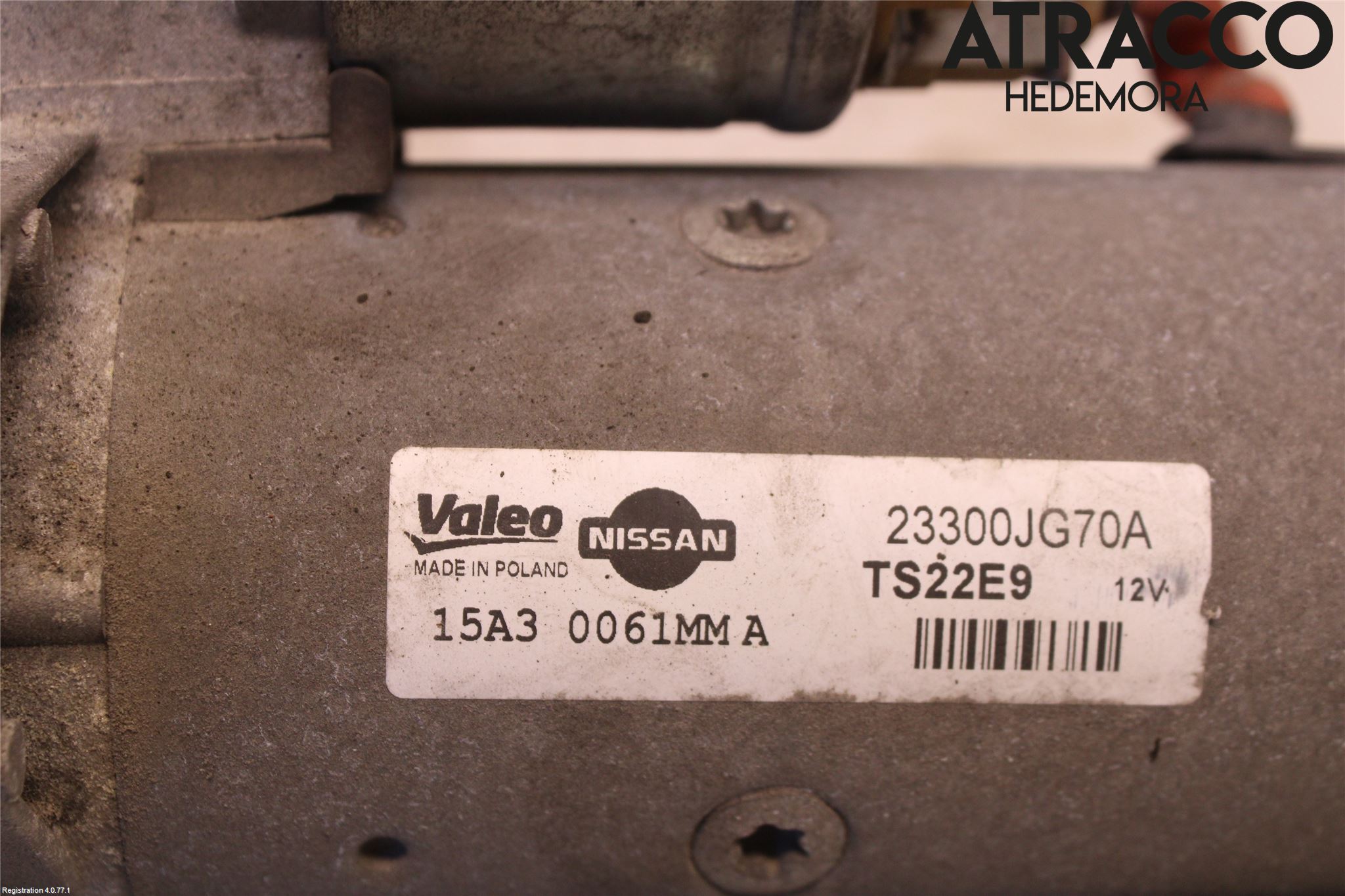 Nissan QASHQAI+2  10-14 Startmotor Diesel