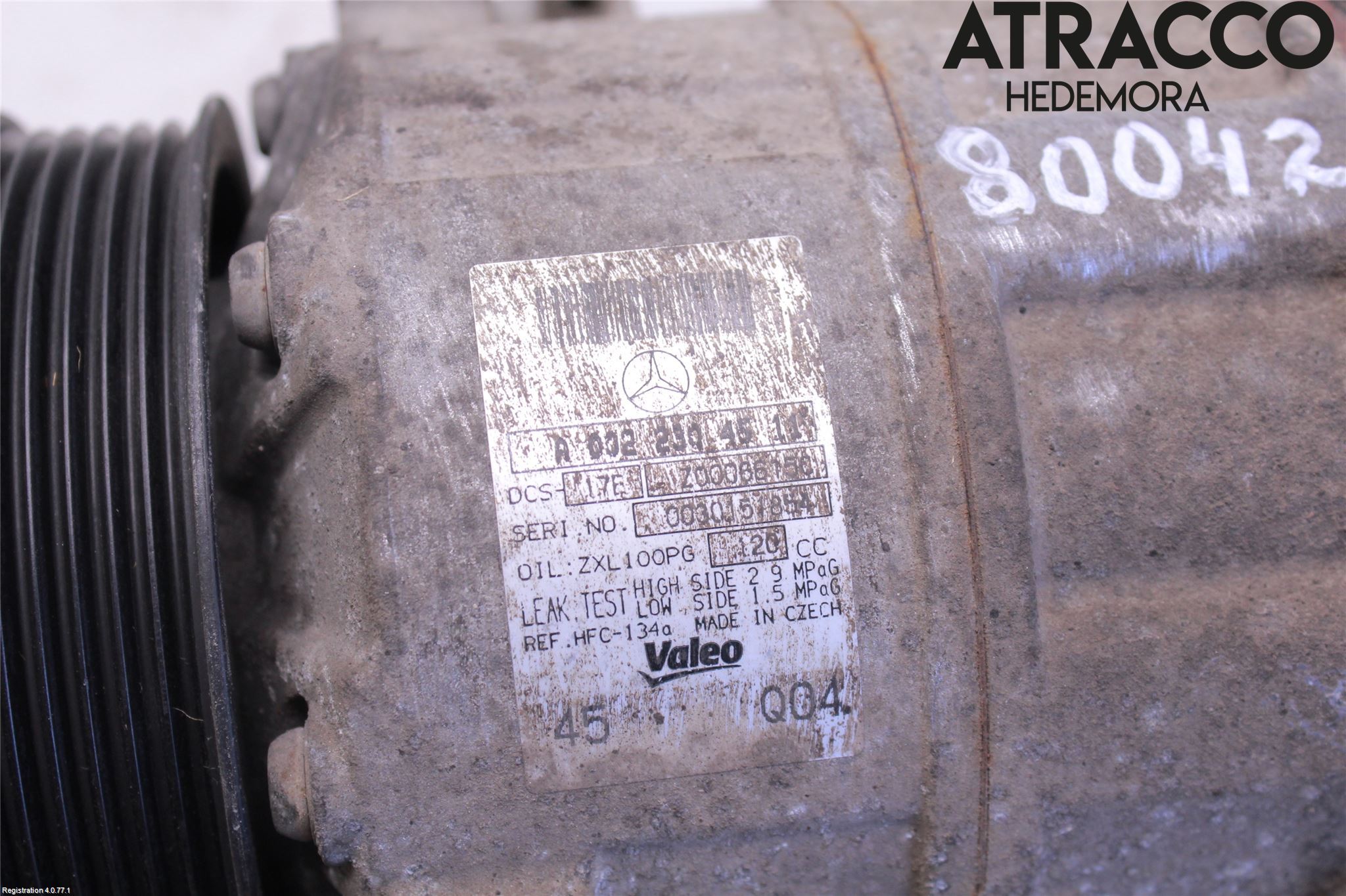 Mercedes-Benz MB E-KLASS (W212) 09-16 Ac Kompressor