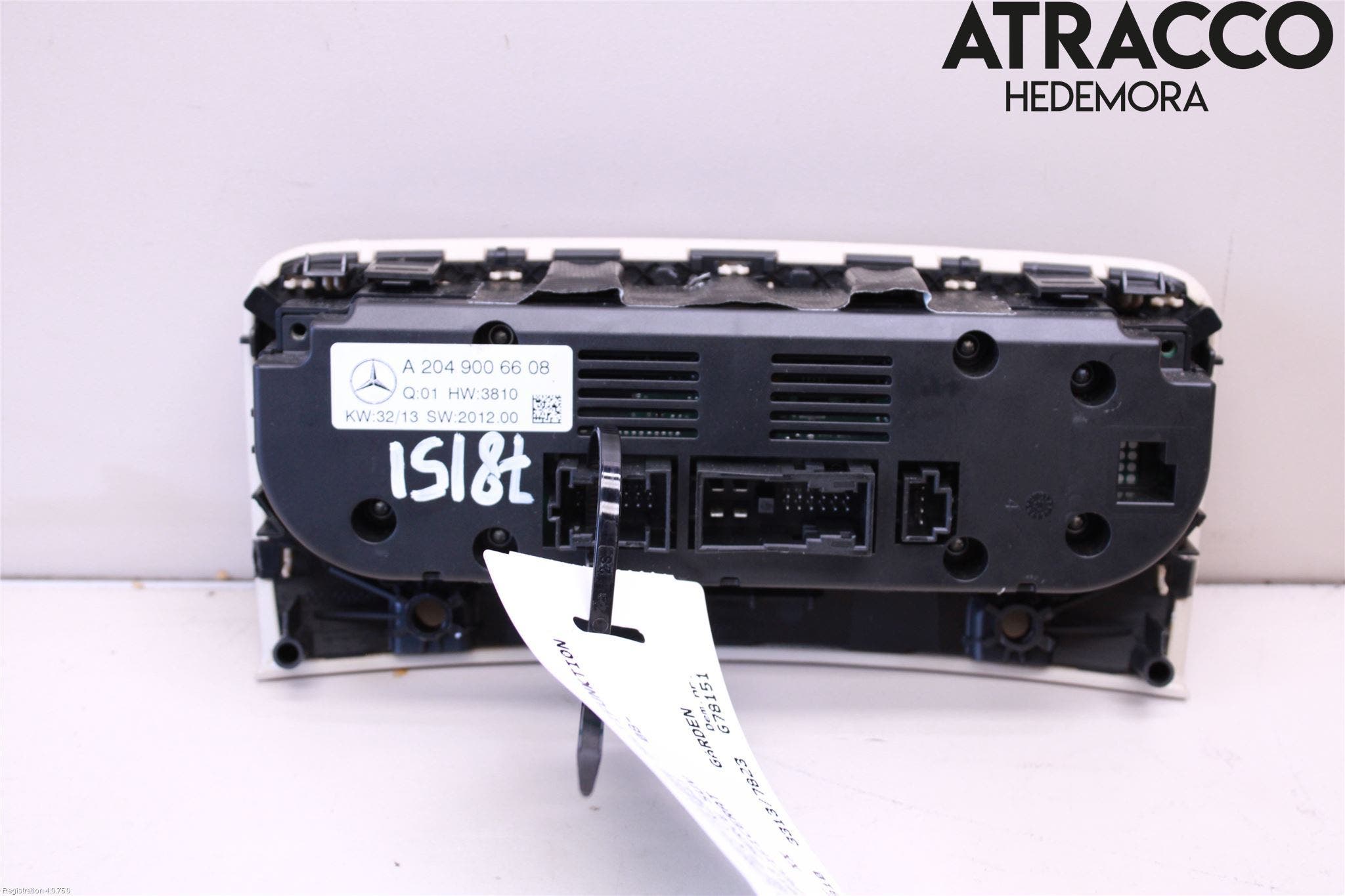 Mercedes-Benz MB GLK-KLASS (X204) 08-16 Strömställare Multifunktion