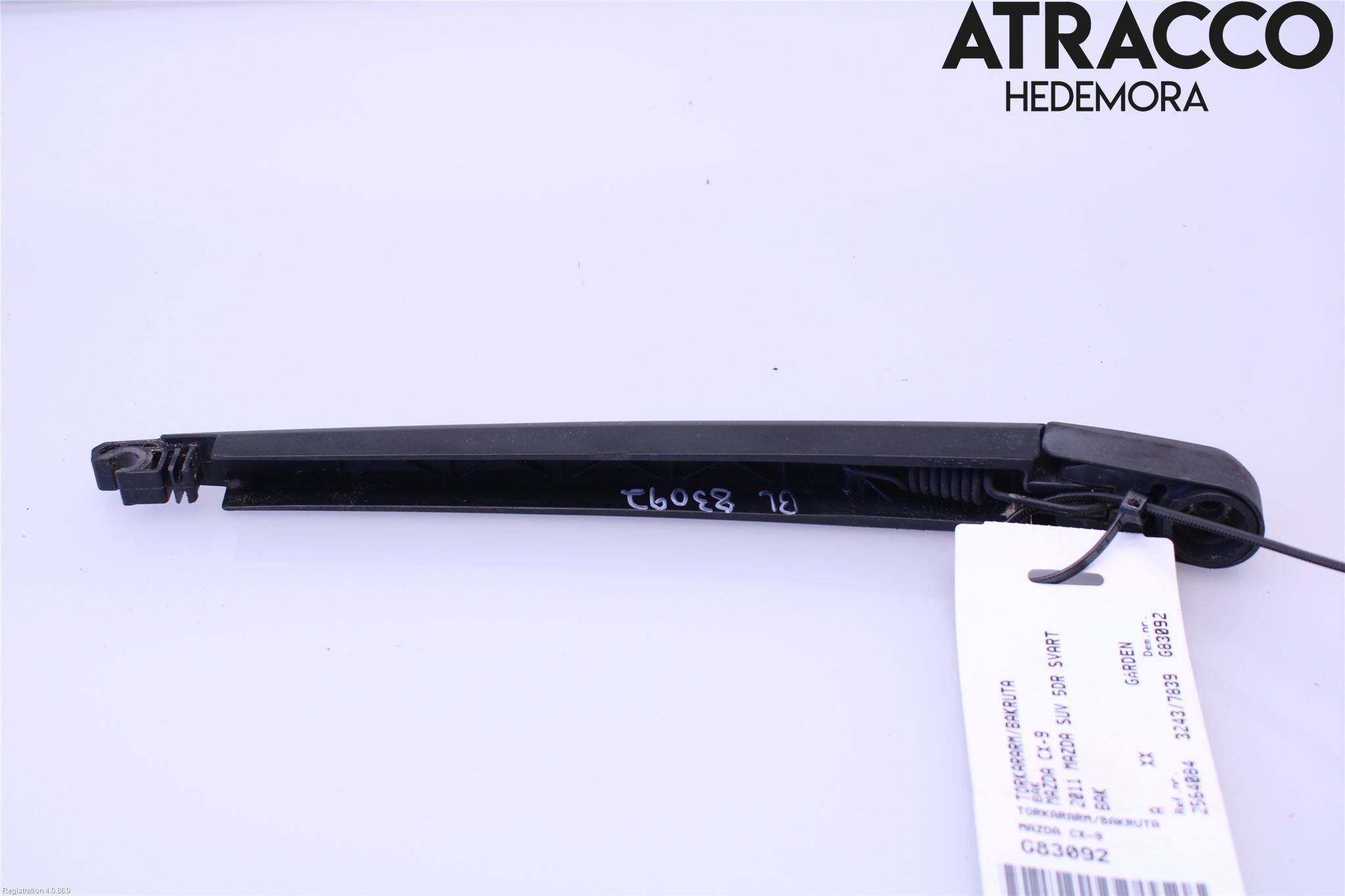 Mazda CX-9 Torkararm-Bakruta