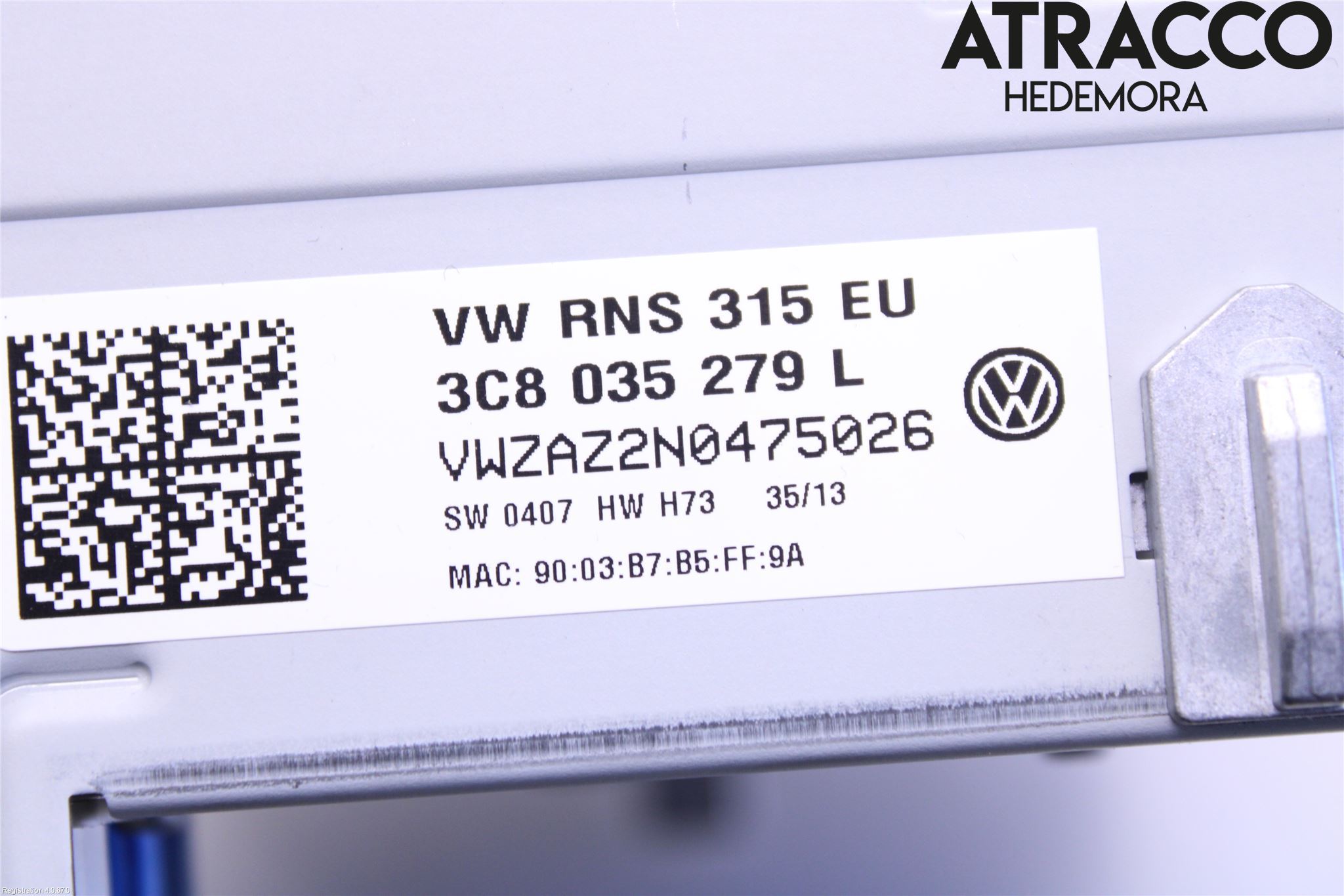 Volkswagen VW POLO 10-17 Cd Radio - Multimediapanel