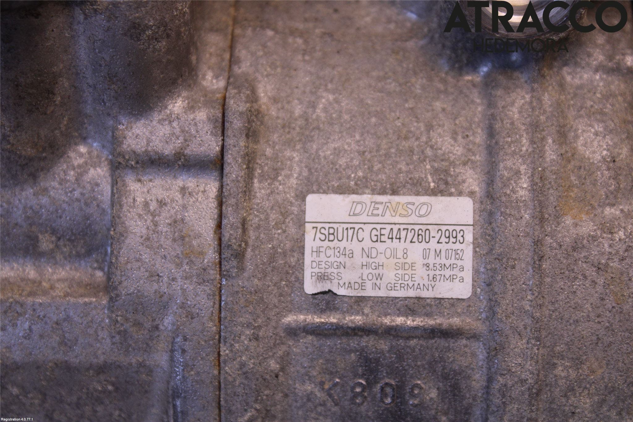 BMW 5 F10/F11/F18 09-17 Ac Kompressor