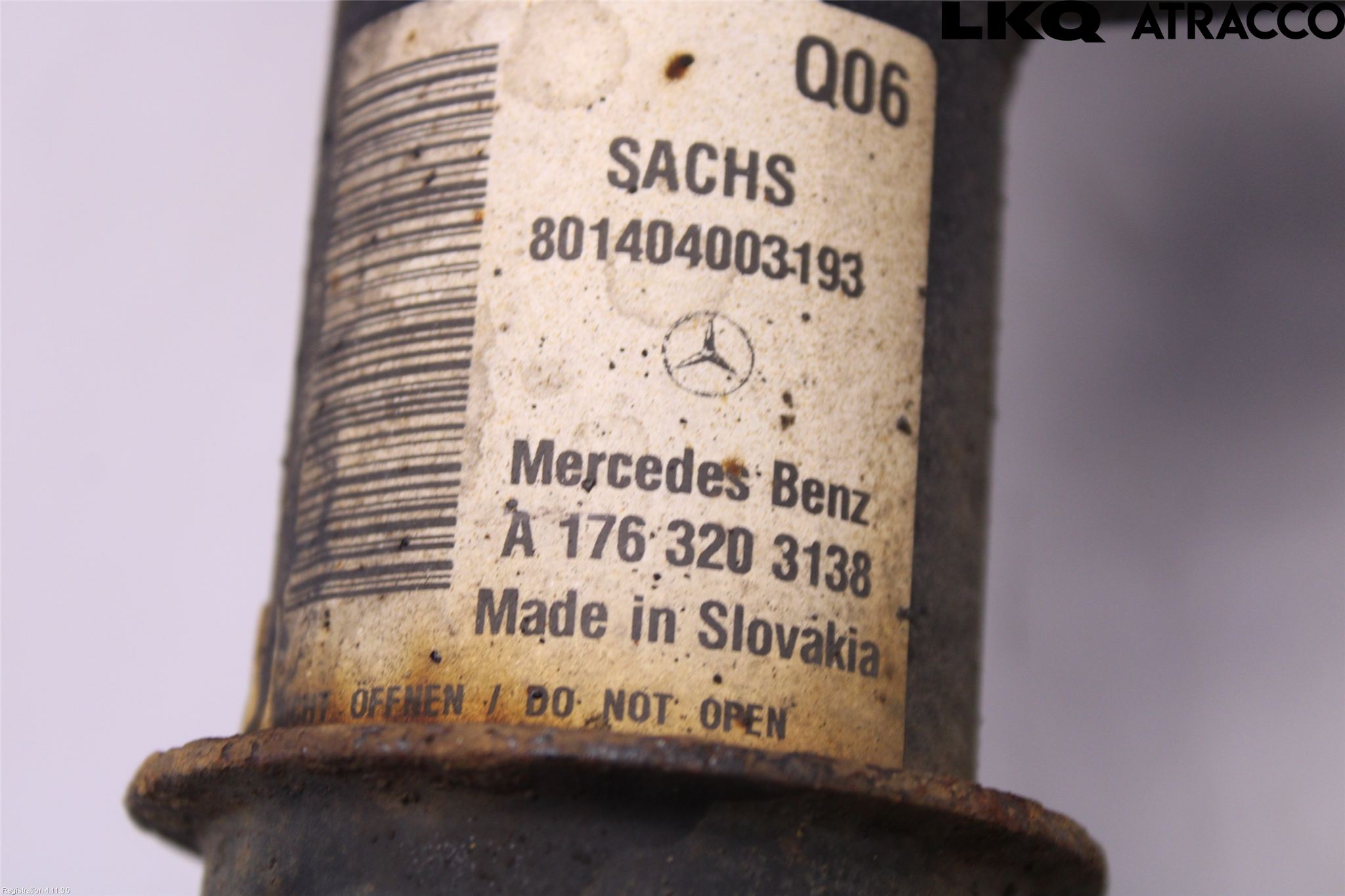 Mercedes-Benz MB CLA-KLASS (C117/X117) 13-19 Fjäderben Fram Vänster