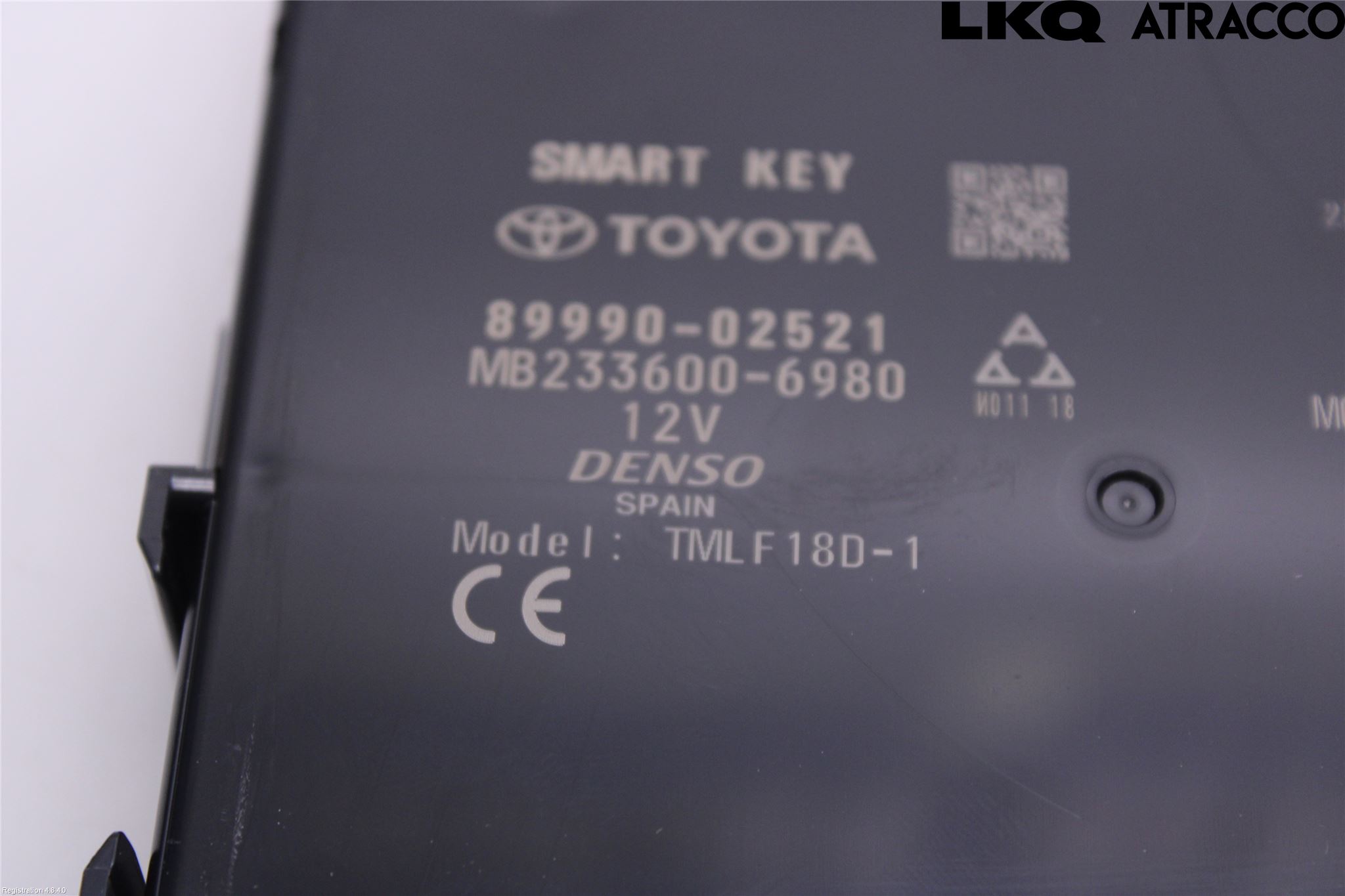 Toyota COROLLA 19- Styrenhet Nyckellöst System