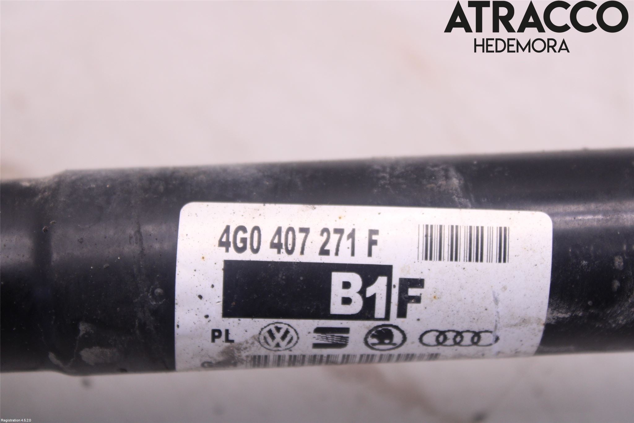 Audi Q5 09-16 Drivaxel Fram Vänster