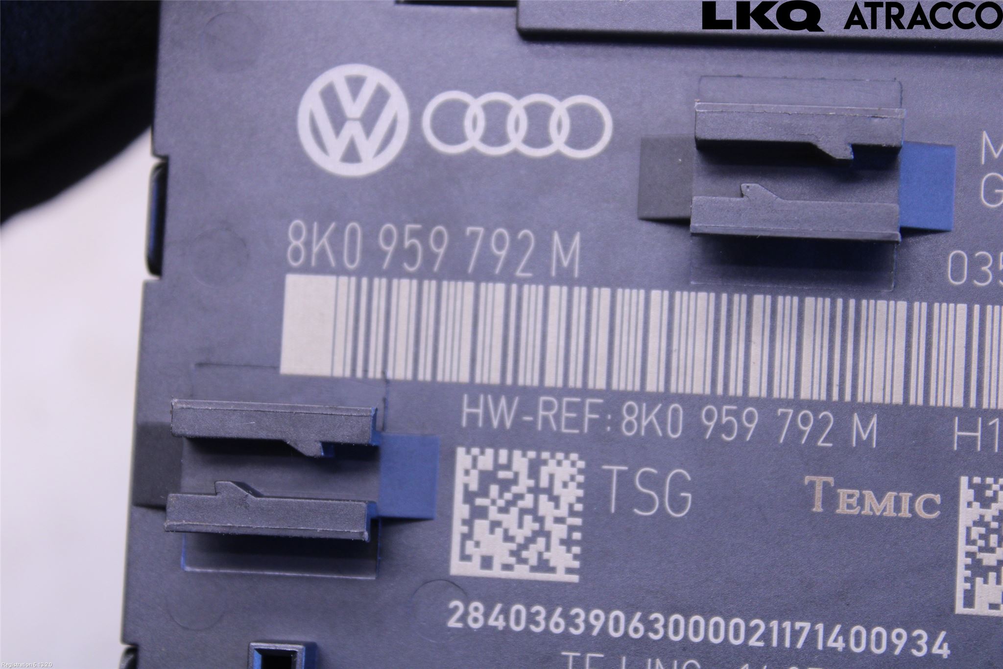 Audi Q5 09-16 Styrenhet Dörr