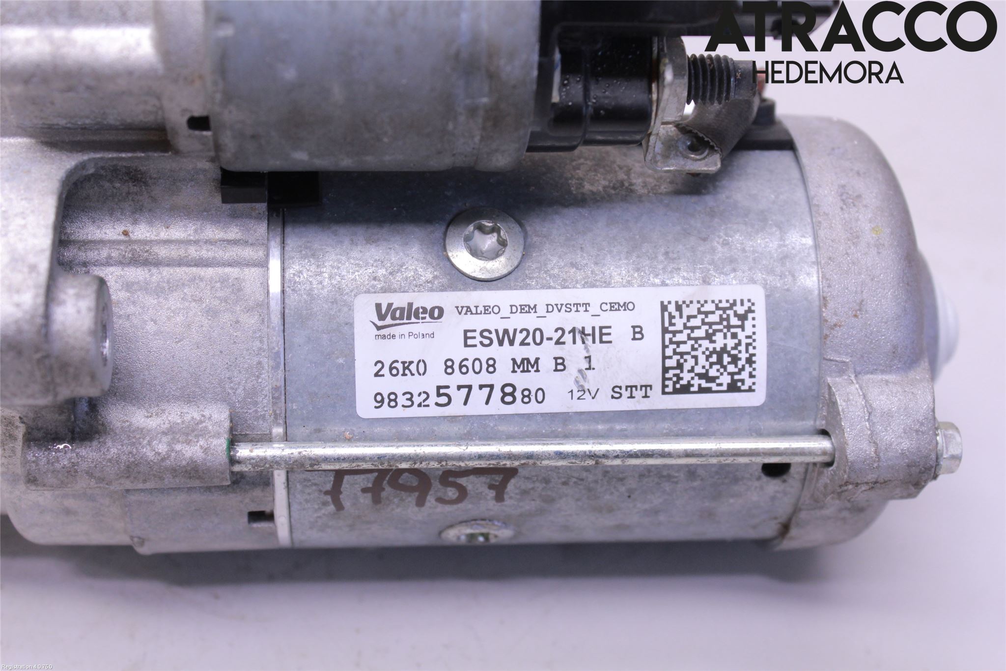 Citroen BERLINGO/E-BERLINGO 19- Startmotor Diesel