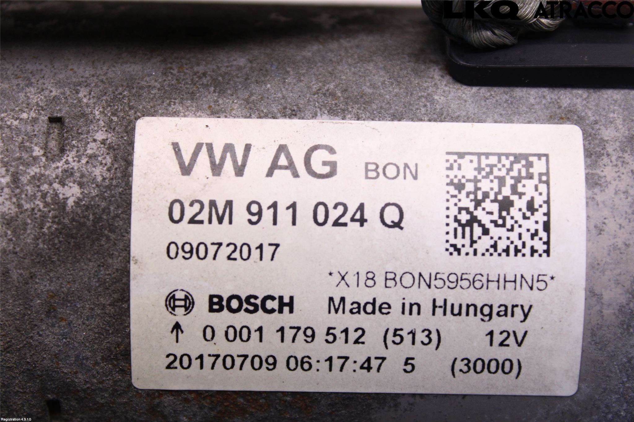 Seat IBIZA V 17-20 Startmotor