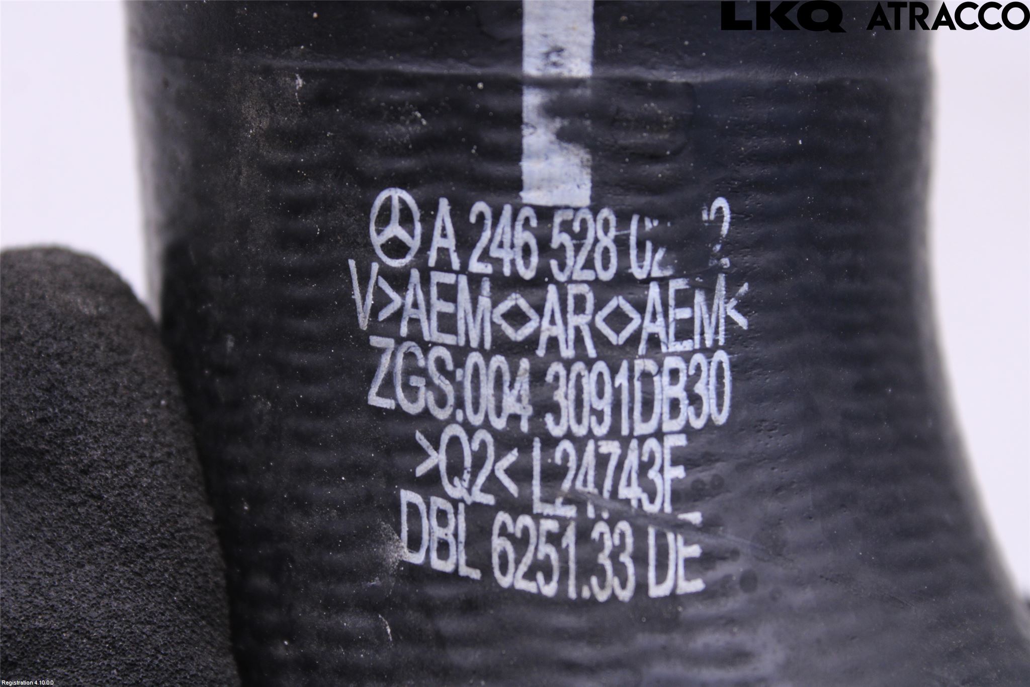 Mercedes-Benz MB A-KLASS (W176) 13-18 Laddluft-Intercoolerrör