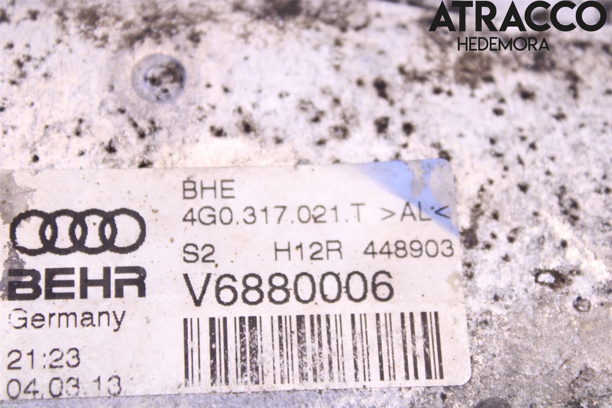 Audi A6/S6 4G 11-18 Oljekylare Automat