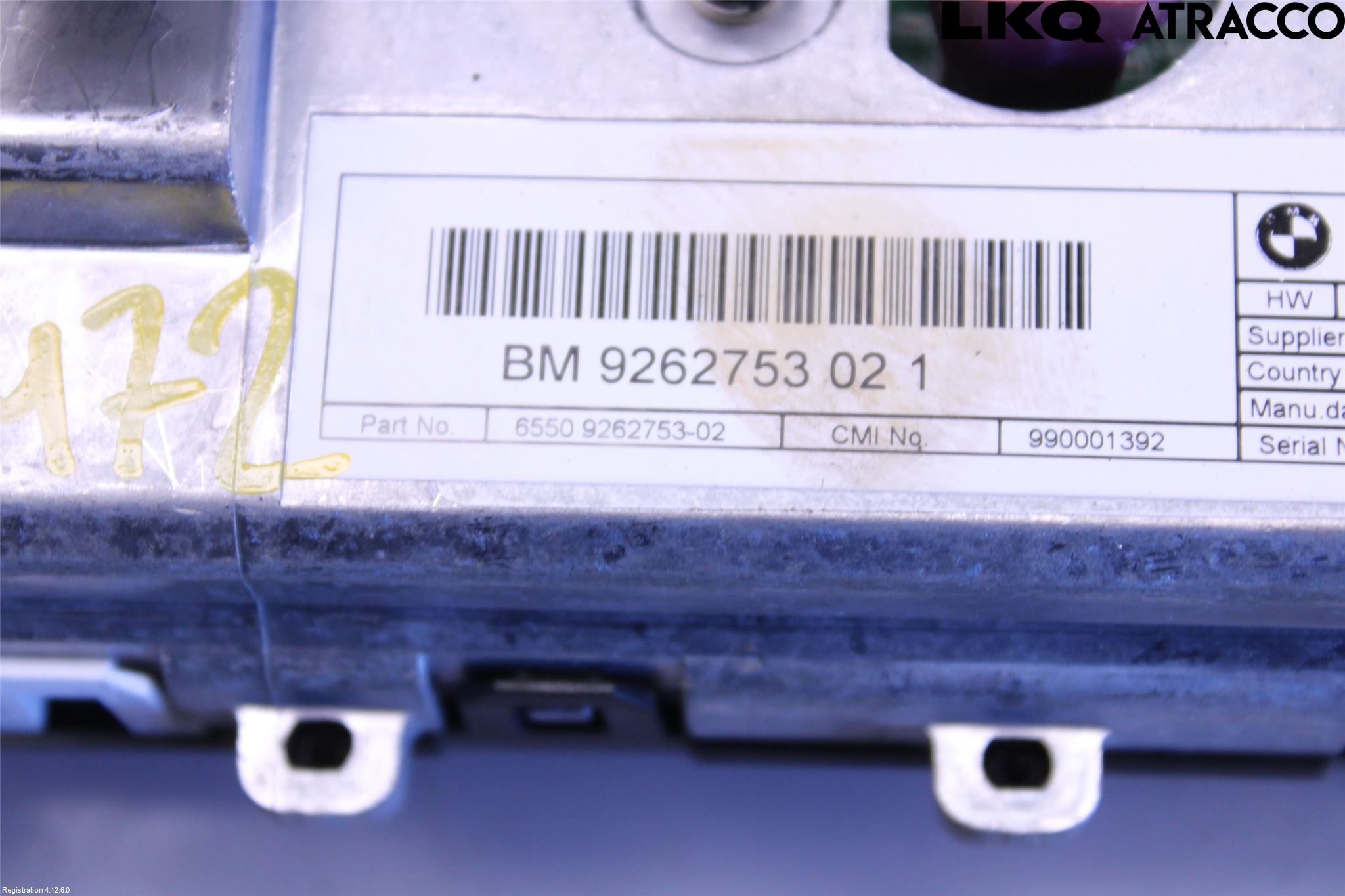 BMW 3 F30/F31/F80 12-19 Multifunktionsdisplay