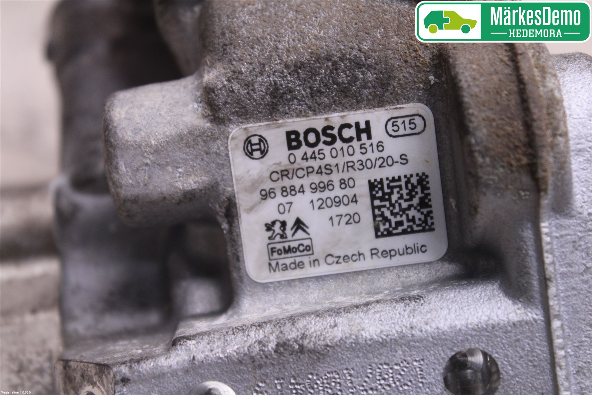 Citroen BERLINGO 08-18 Bränslepump Mek