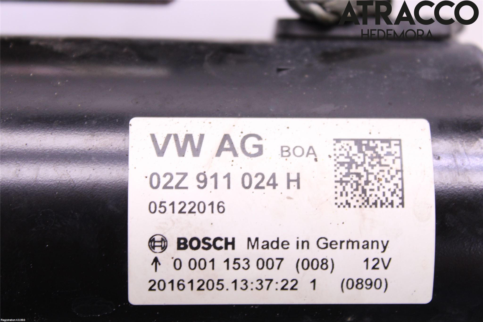 Volkswagen VW CADDY 16-20 Startmotor Diesel