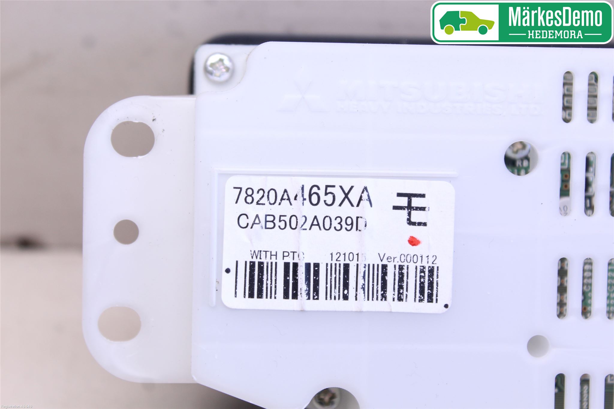 Mitsubishi OUTLANDER 13-21 Ac Styrenhet Ac Manöveren