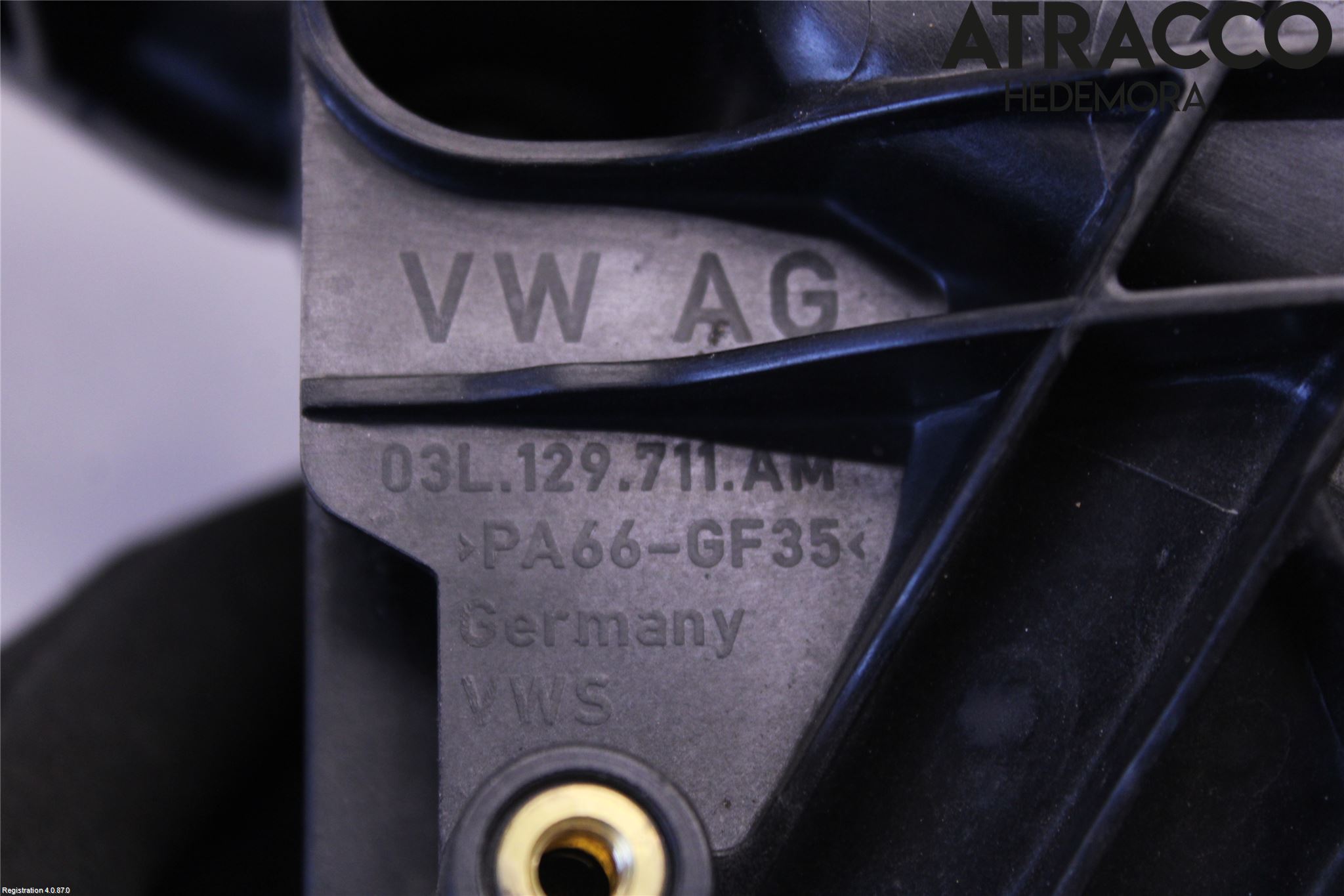 Volkswagen VW PASSAT CC 08-16 Grenrör Insug