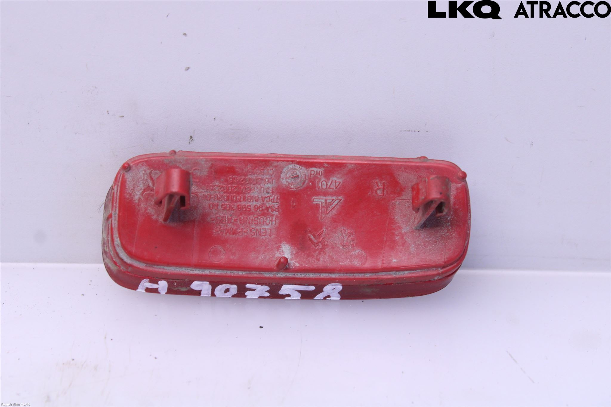 Citroen JUMPY 07-16 Dimljus/Reflex Bak