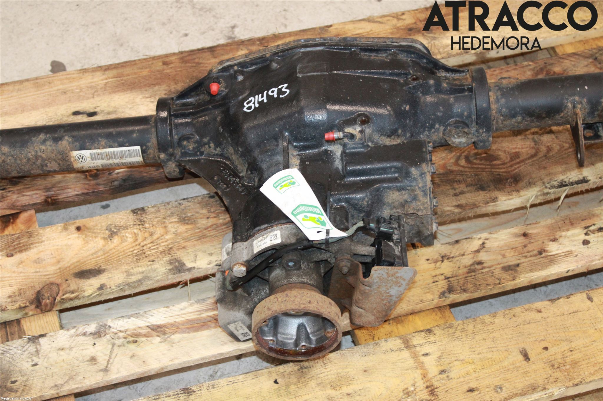 Volkswagen VW CADDY 16-20 Bakaxel