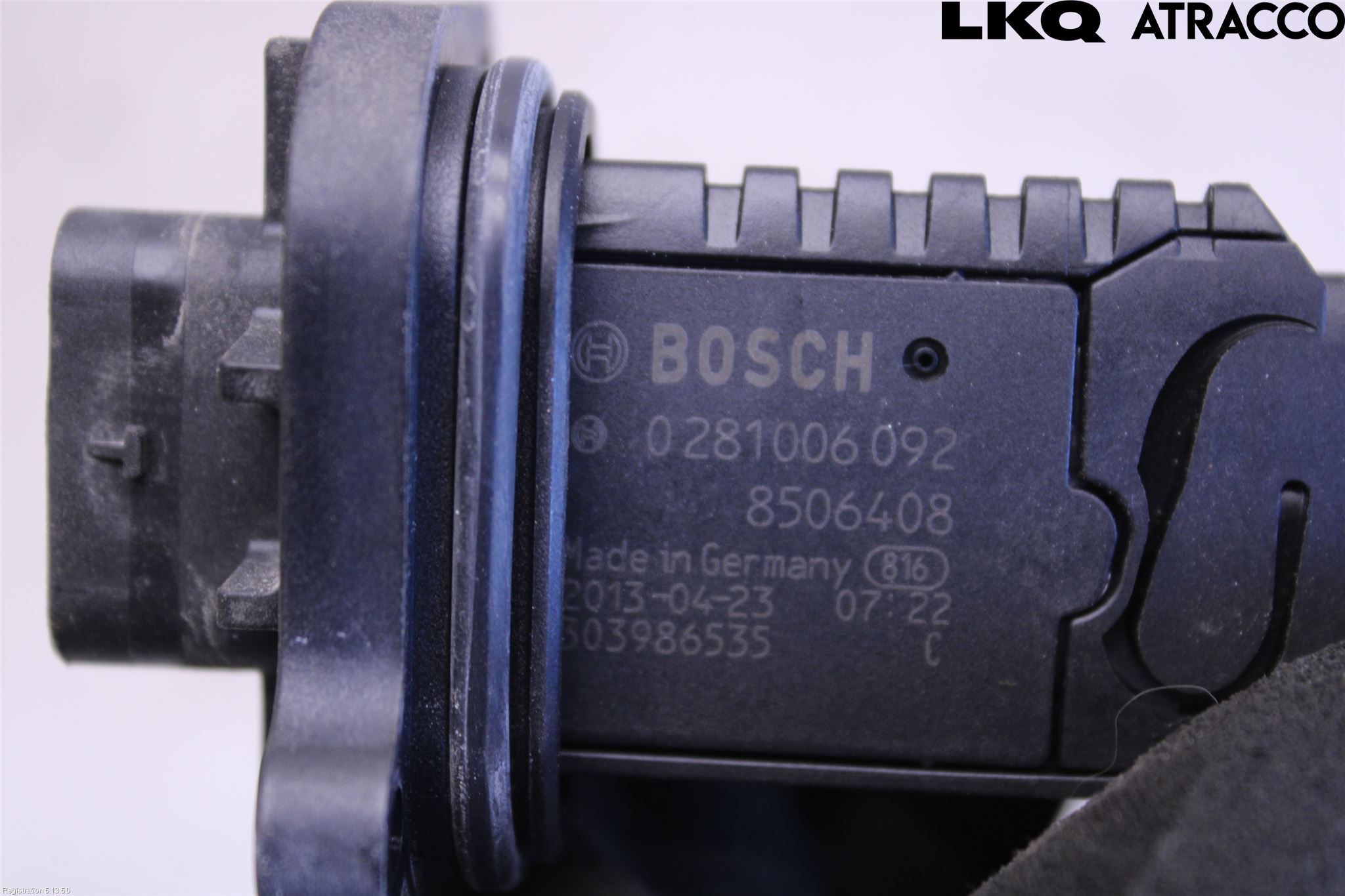 BMW 3 F30/F31/F80 12-19 Injluftmassamätare
