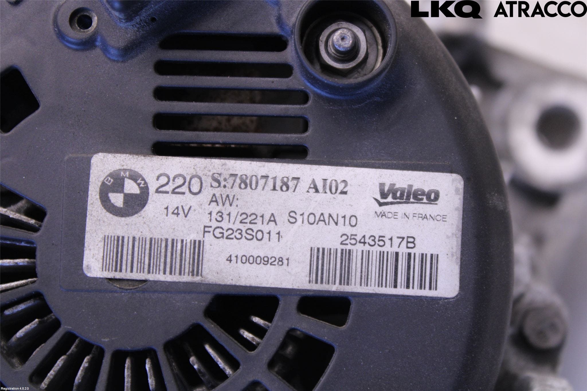 BMW 5 F10/F11/F18 09-17 Generator