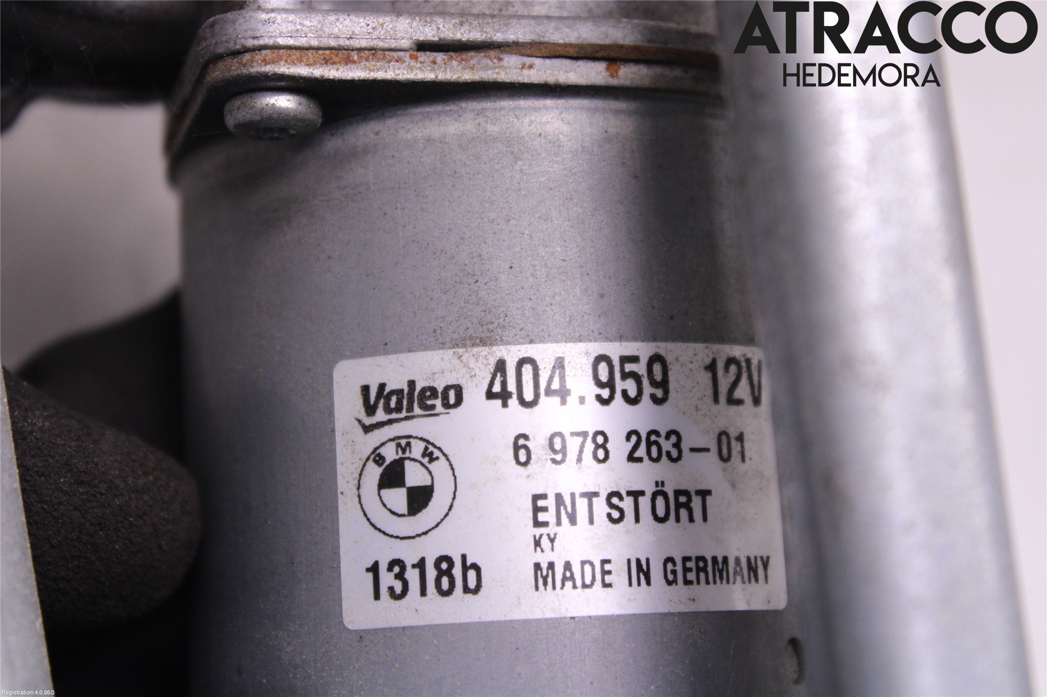 BMW 3 E90/91 SED/TOU 05-12 Torkarmotor Vindruta