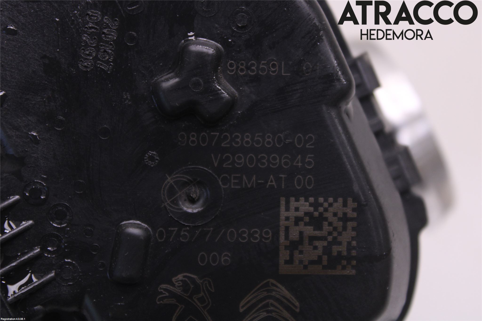 Citroen BERLINGO 08-18 Injspjällhus