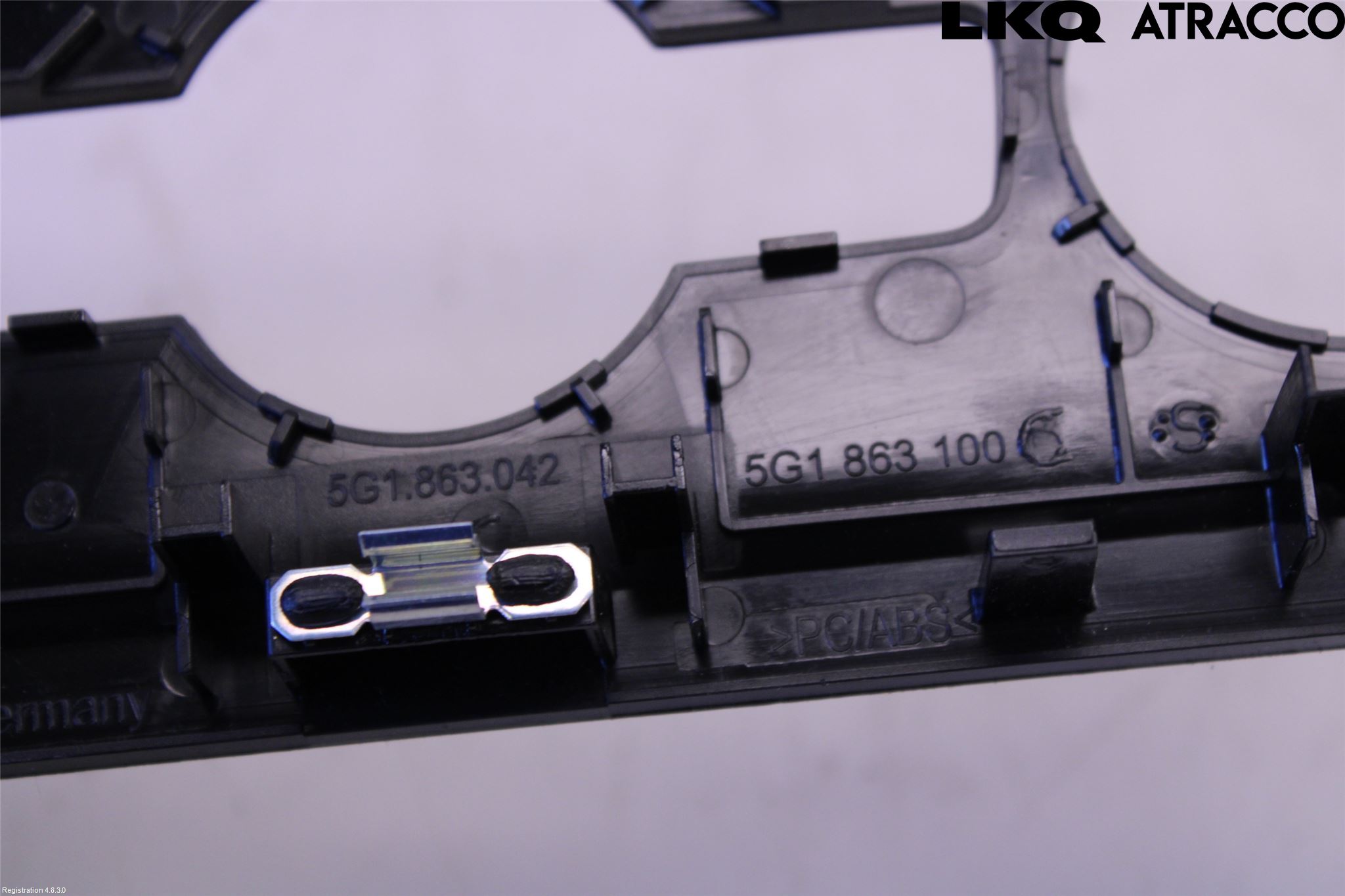 Volkswagen VW GOLF / E-GOLF VII 13-20 Instrument-Radio Sarg