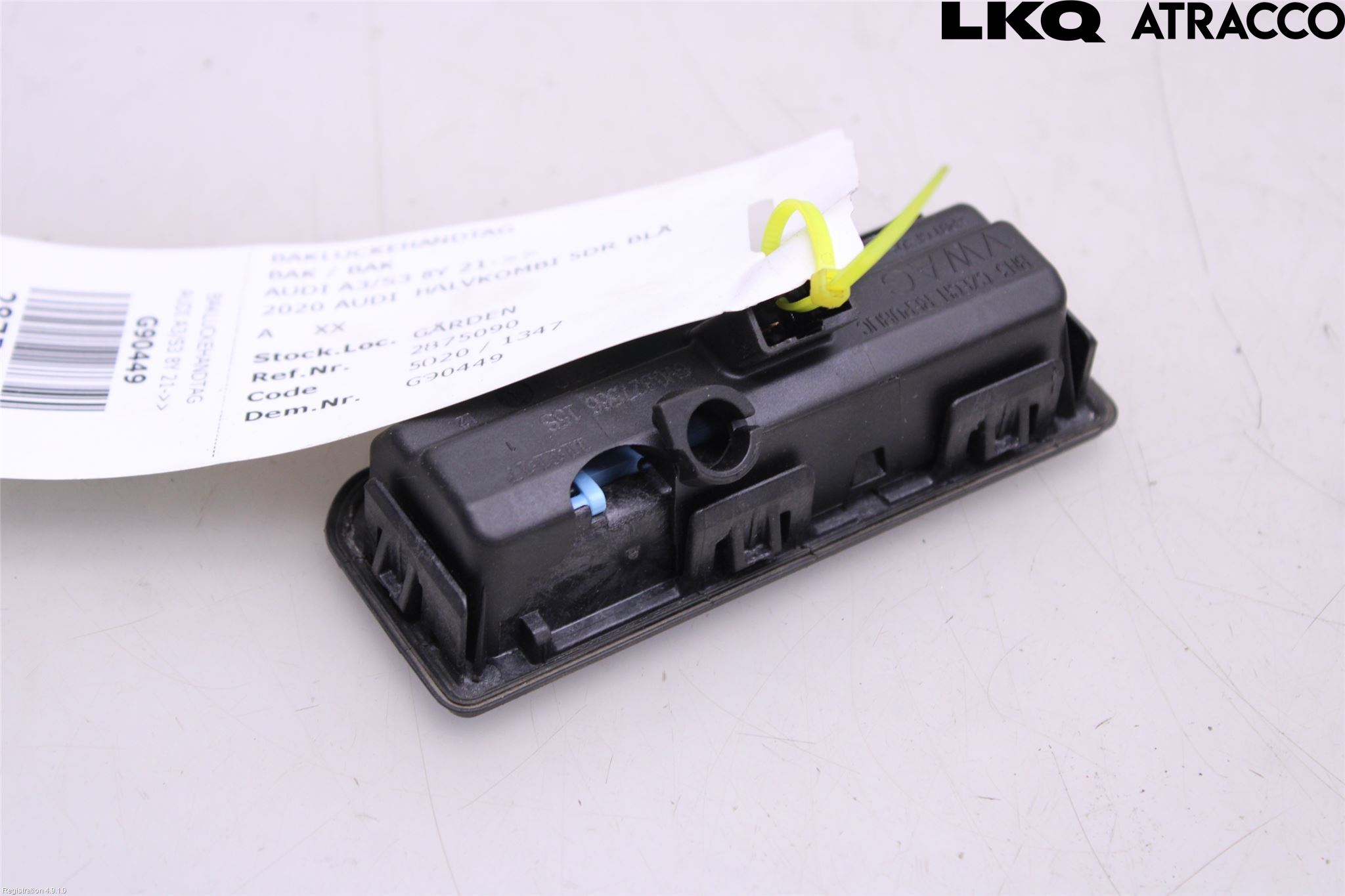 Audi A3/S3 8Y 21- Bakluckehandtag