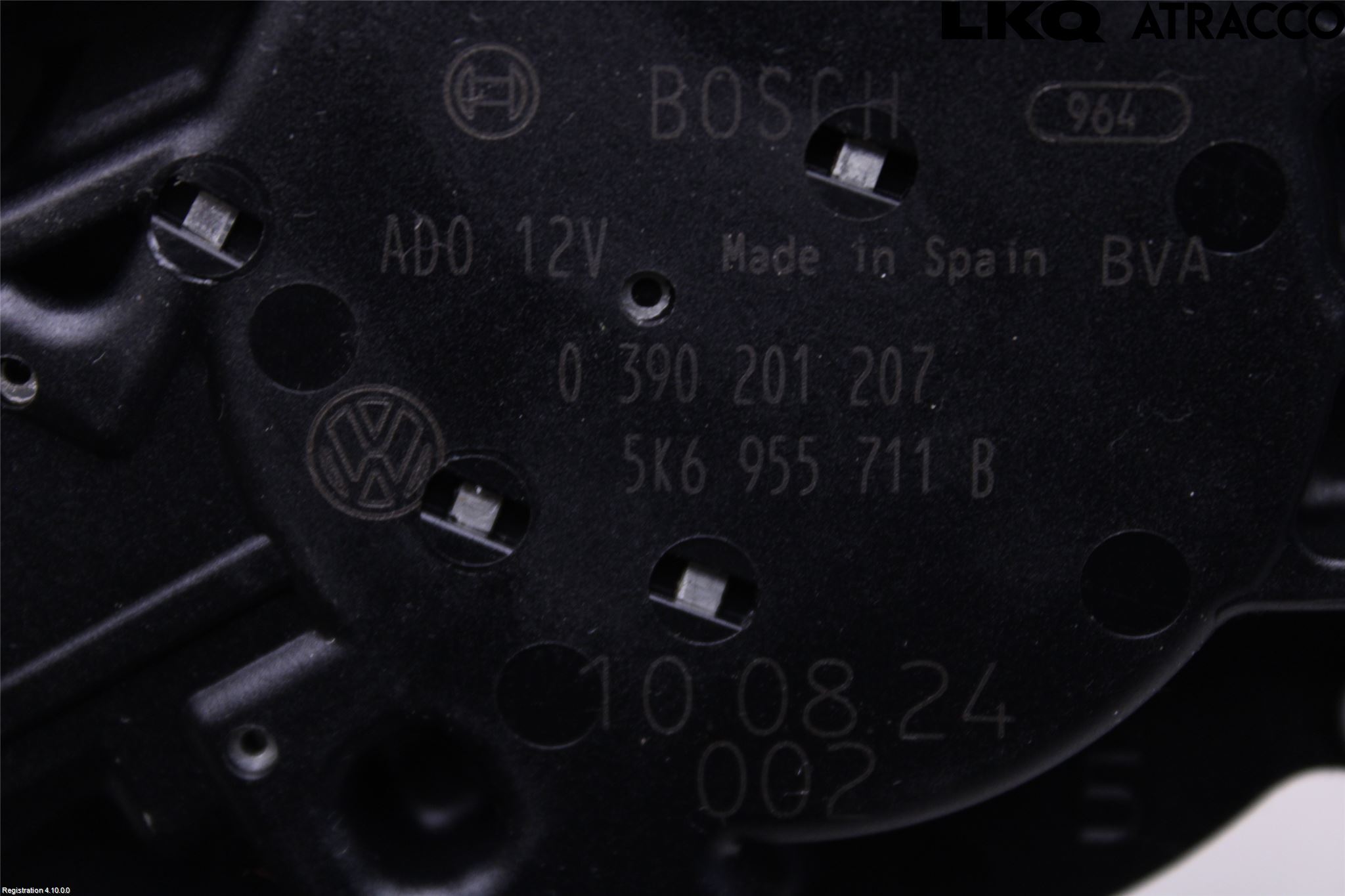 Volkswagen VW GOLF VI 09-13 Torkarmotor Baklucka