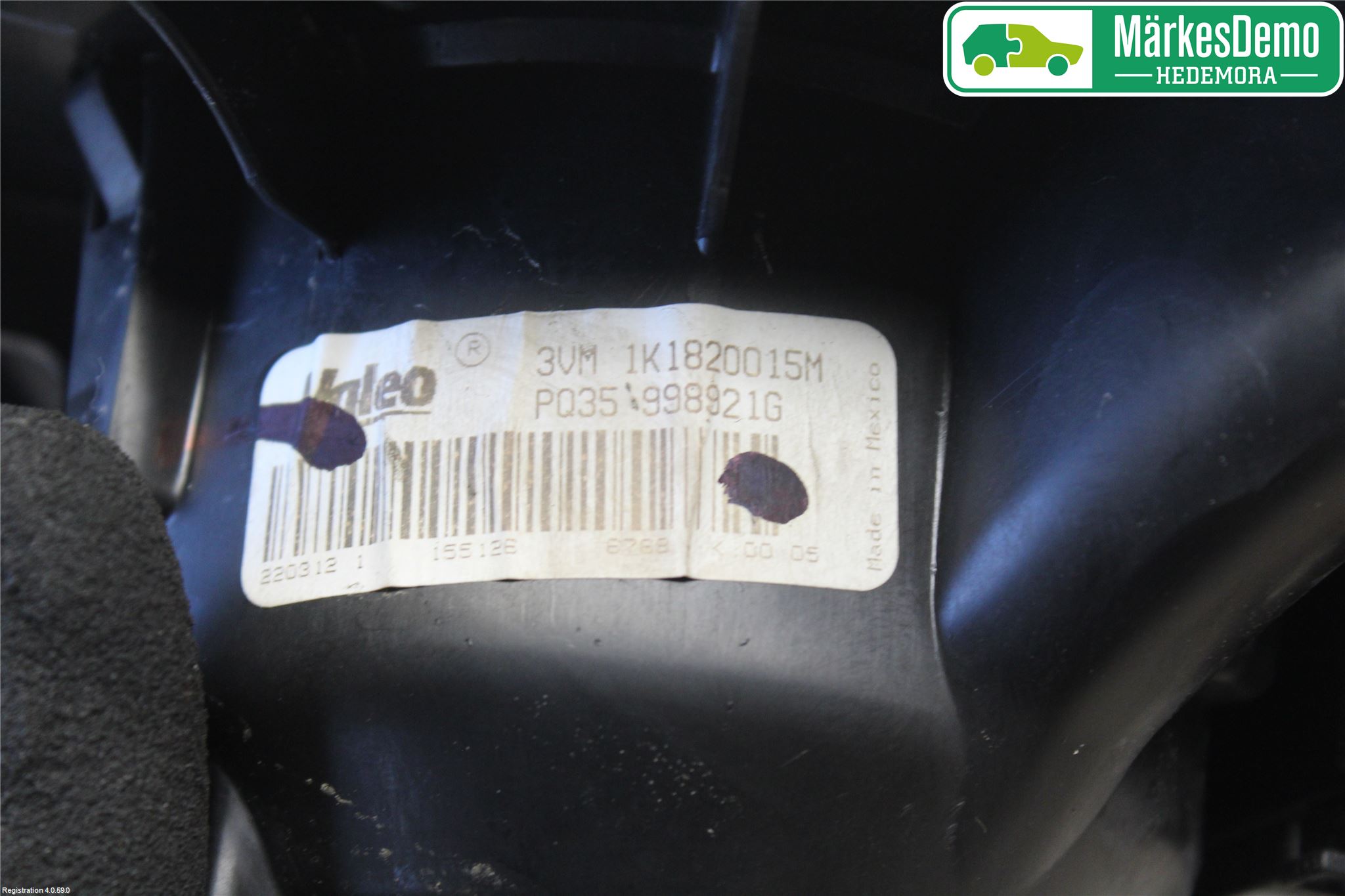 Volkswagen VW JETTA VI 11- Ac Värmefläkt