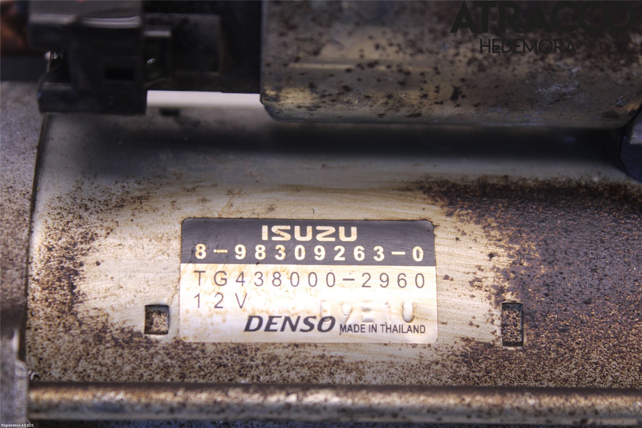 Isuzu D-MAX Startmotor Diesel