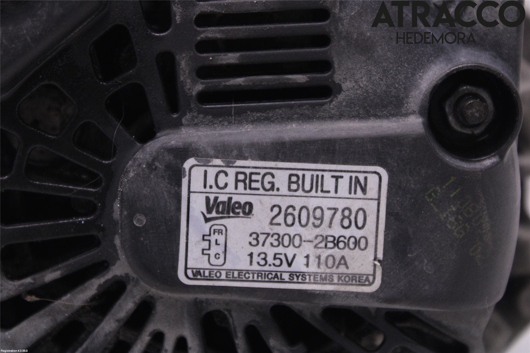 Kia SPORTAGE (SL) 11-15 Generator