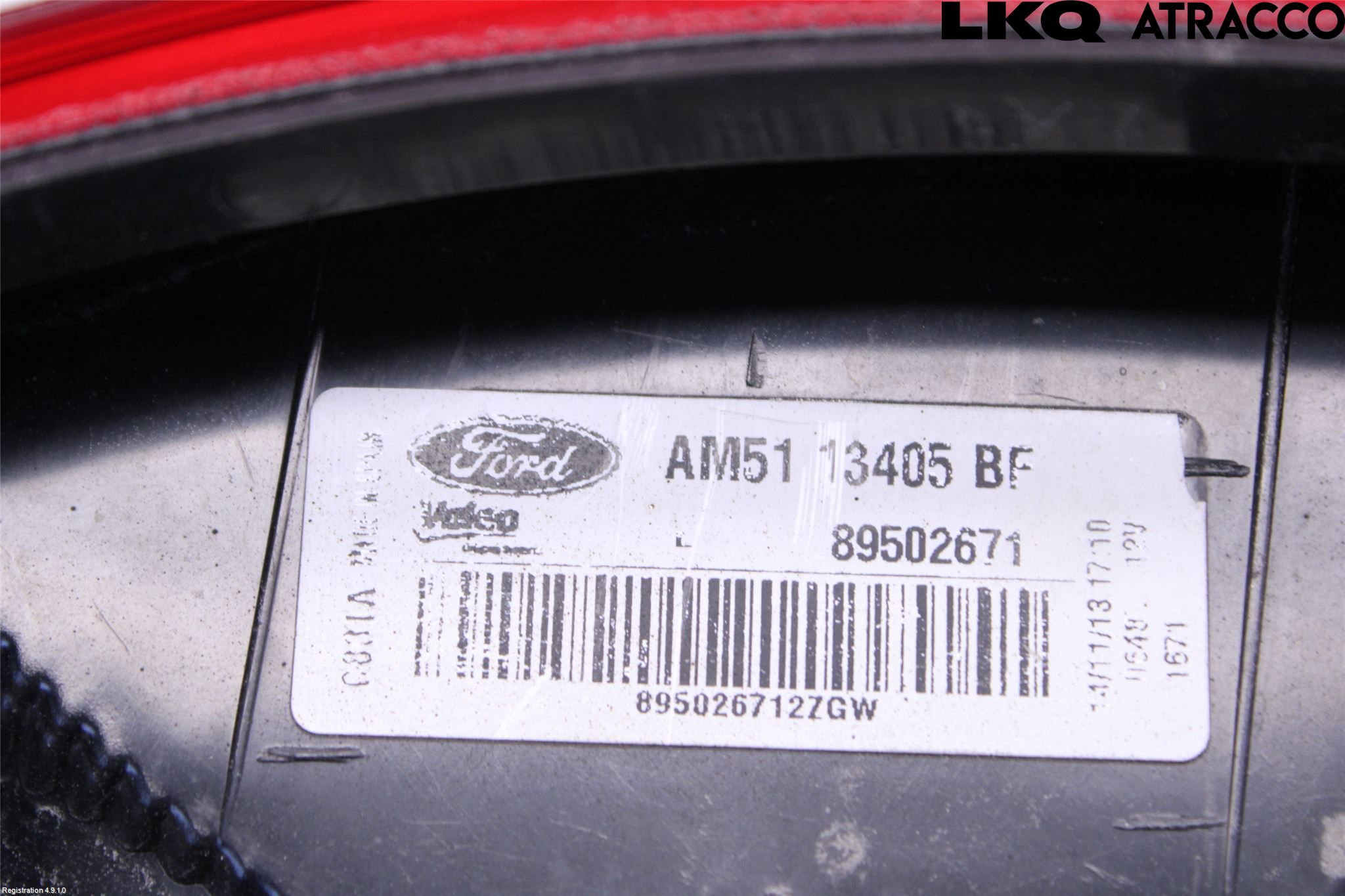 Ford C-MAX II  11-14 Bakljus Vänster