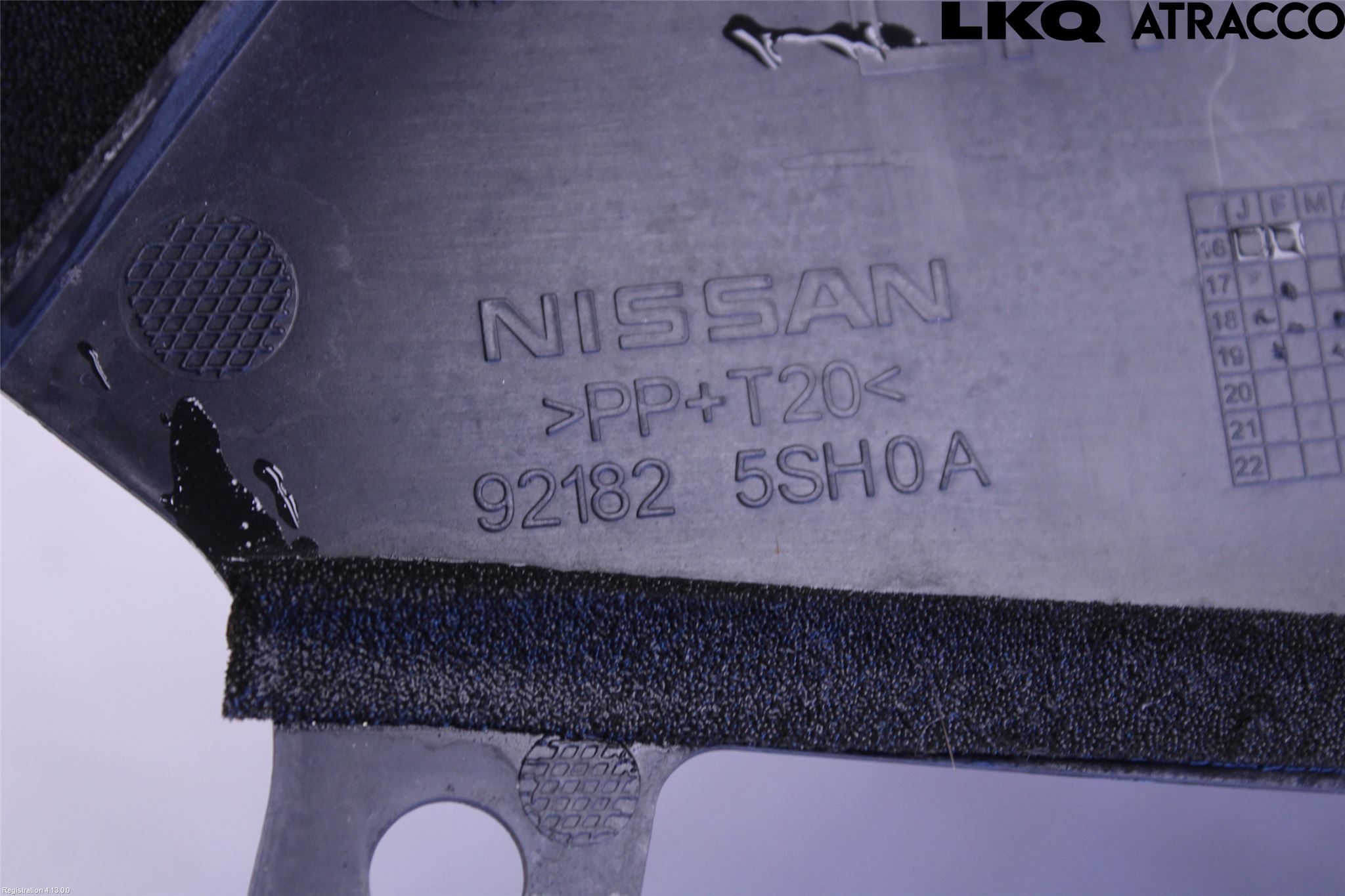 Nissan LEAF 18- Deflektor Plåt-Plast Kylning