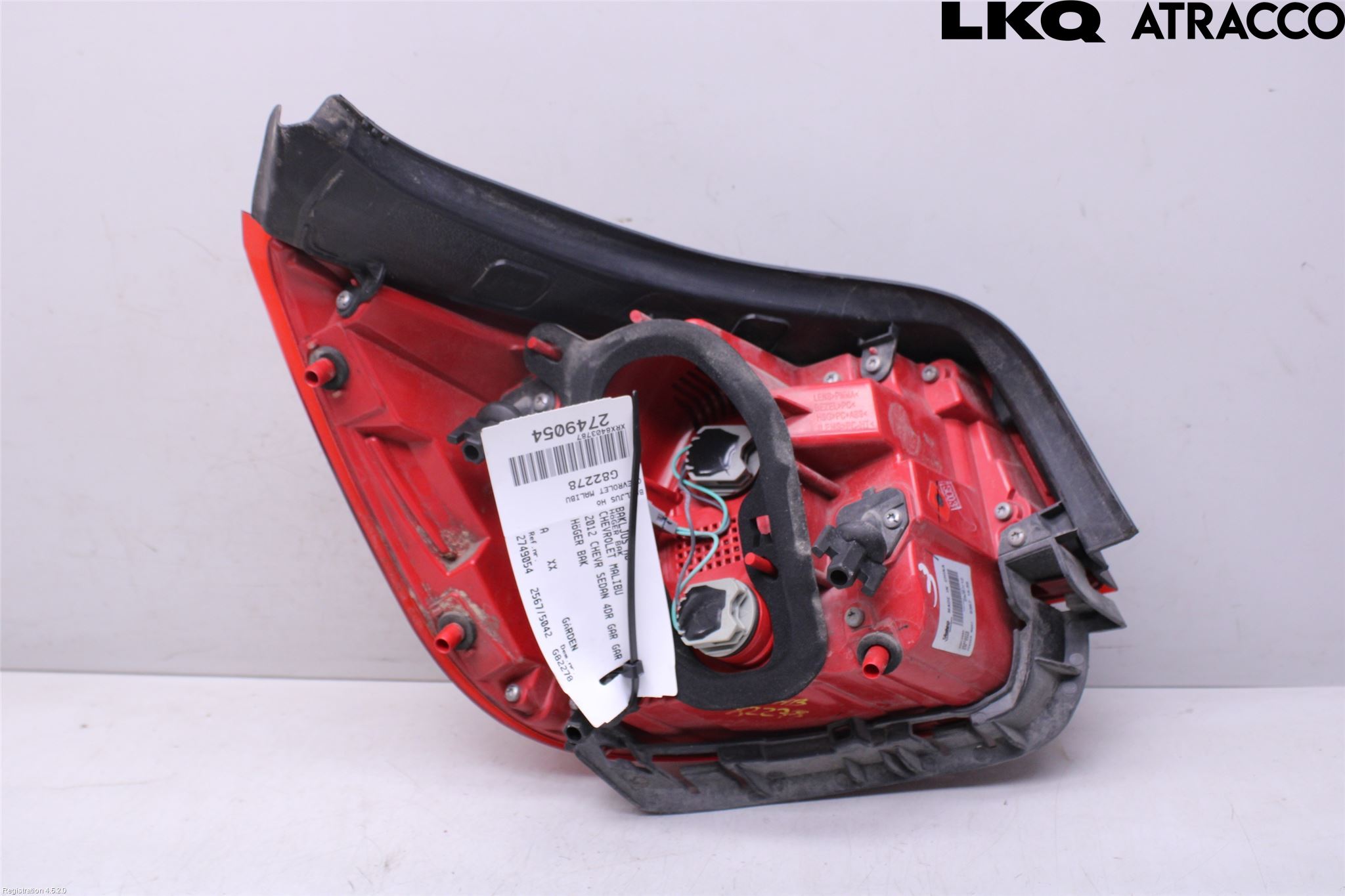 Chevrolet MALIBU Bakljus Höger